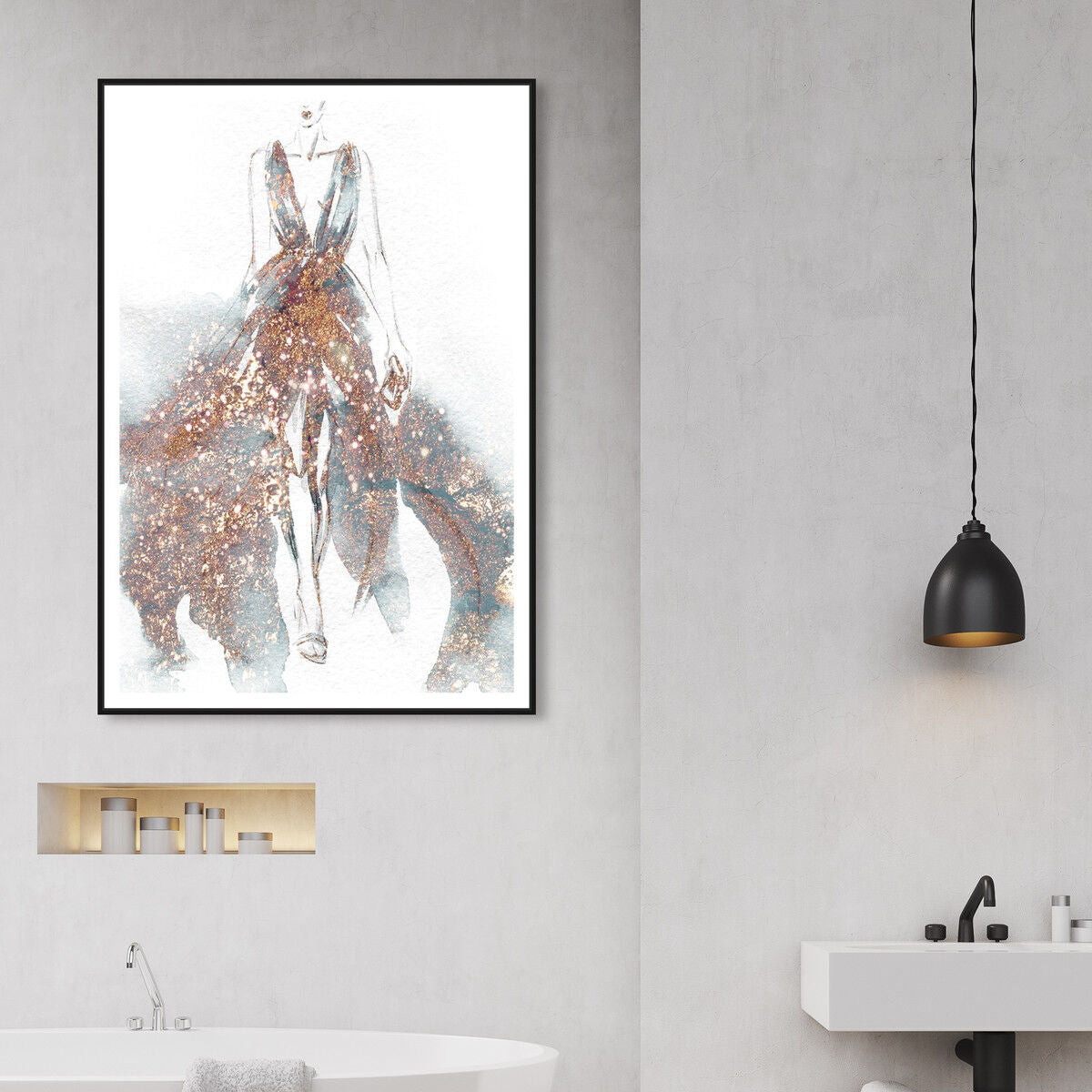 Oliver Gal☆NIGHT FOR STARS Night for Stars II | Wall Art by Oliver Gal