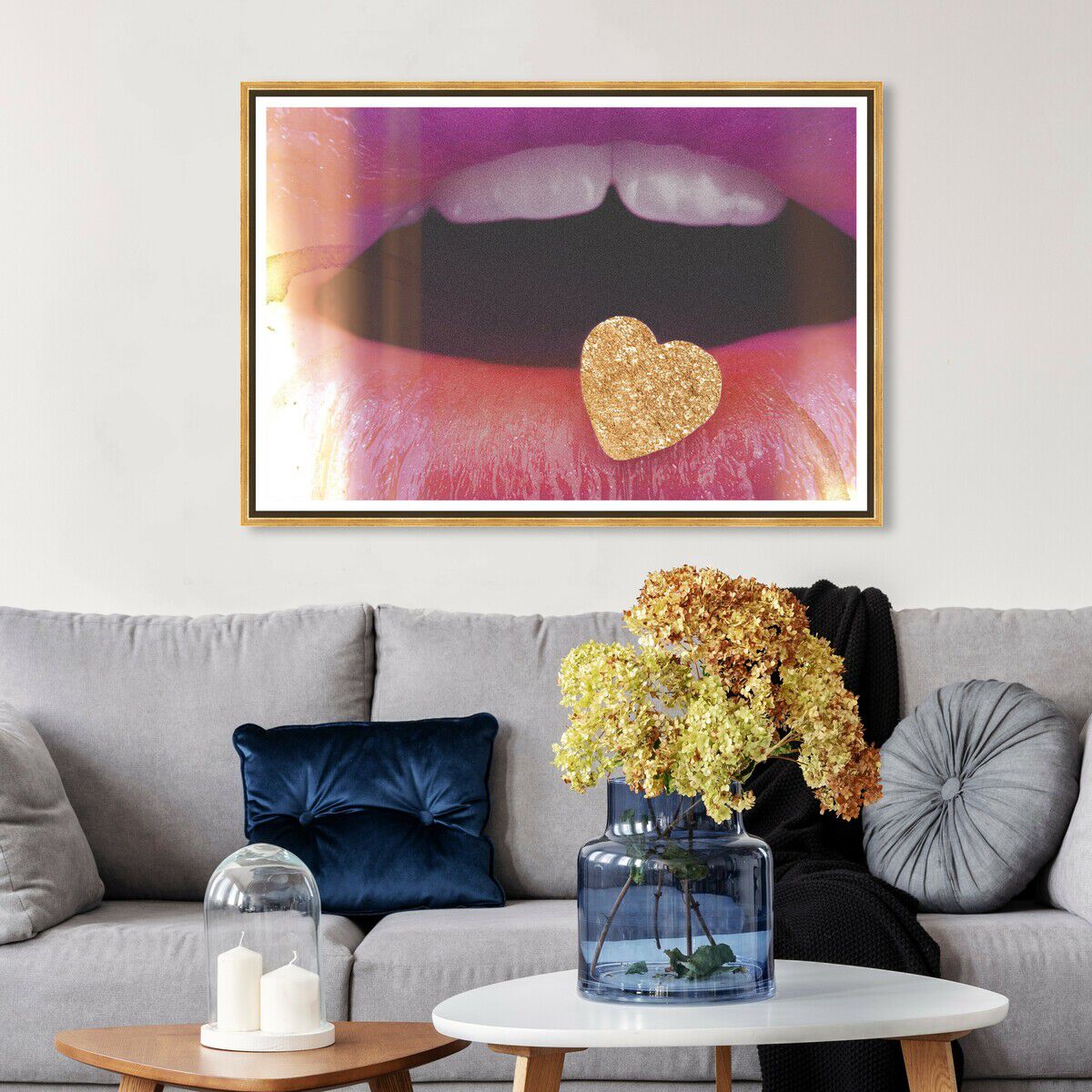 54x36/Framed Canvas/PSGLD