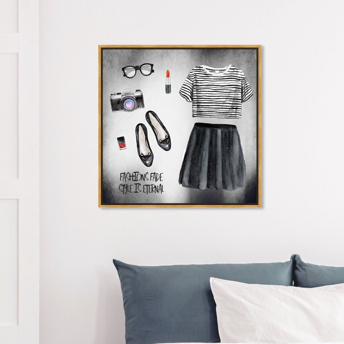 40x40/Framed Canvas/PSGLD