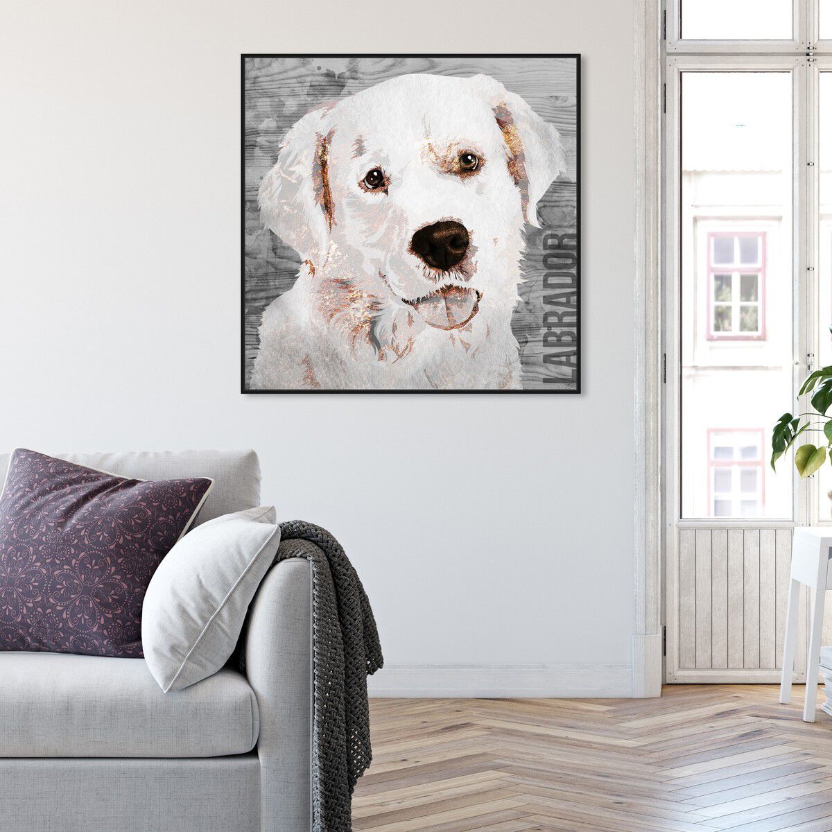 40x40/Framed Canvas/BFL