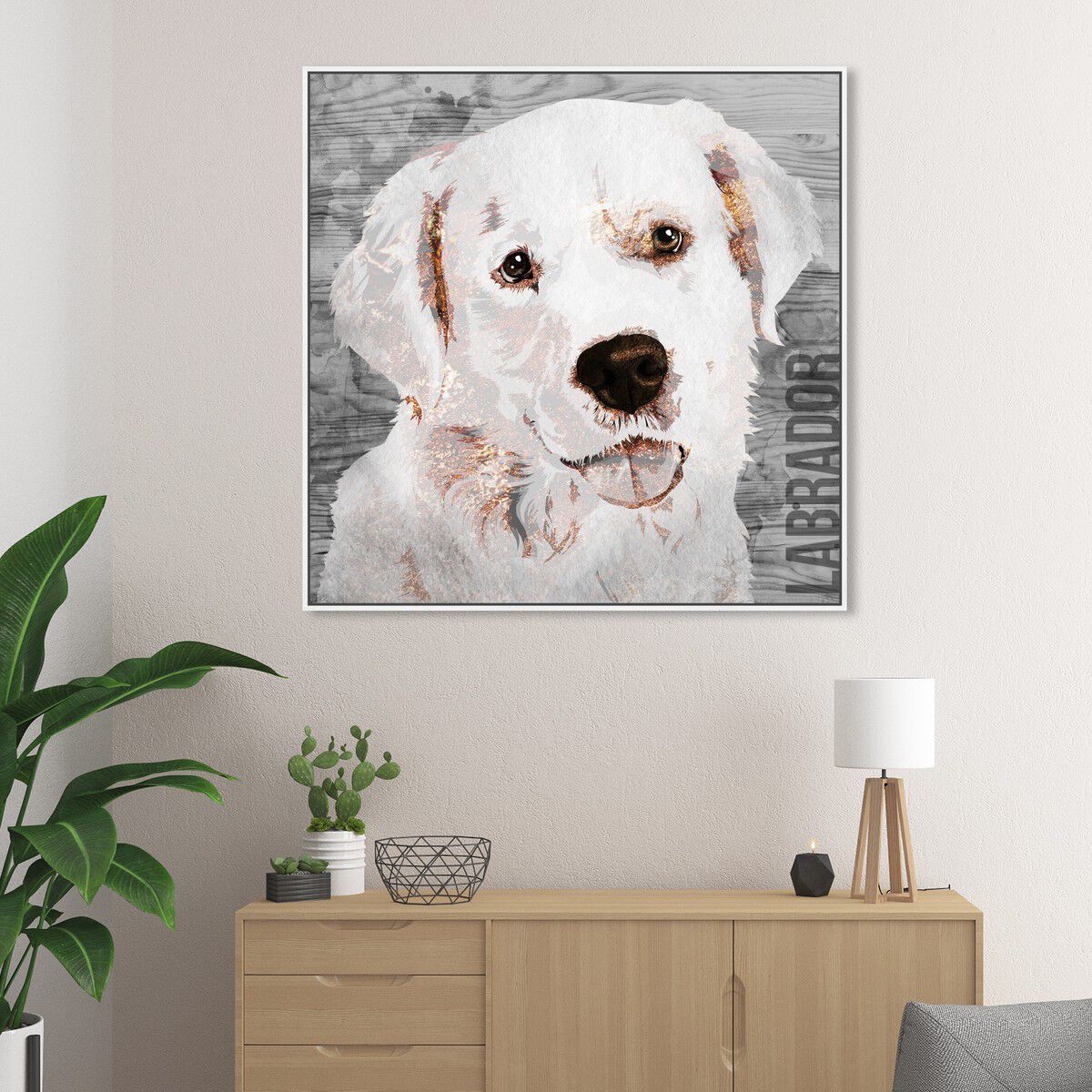 40x40/Framed Canvas/WFL