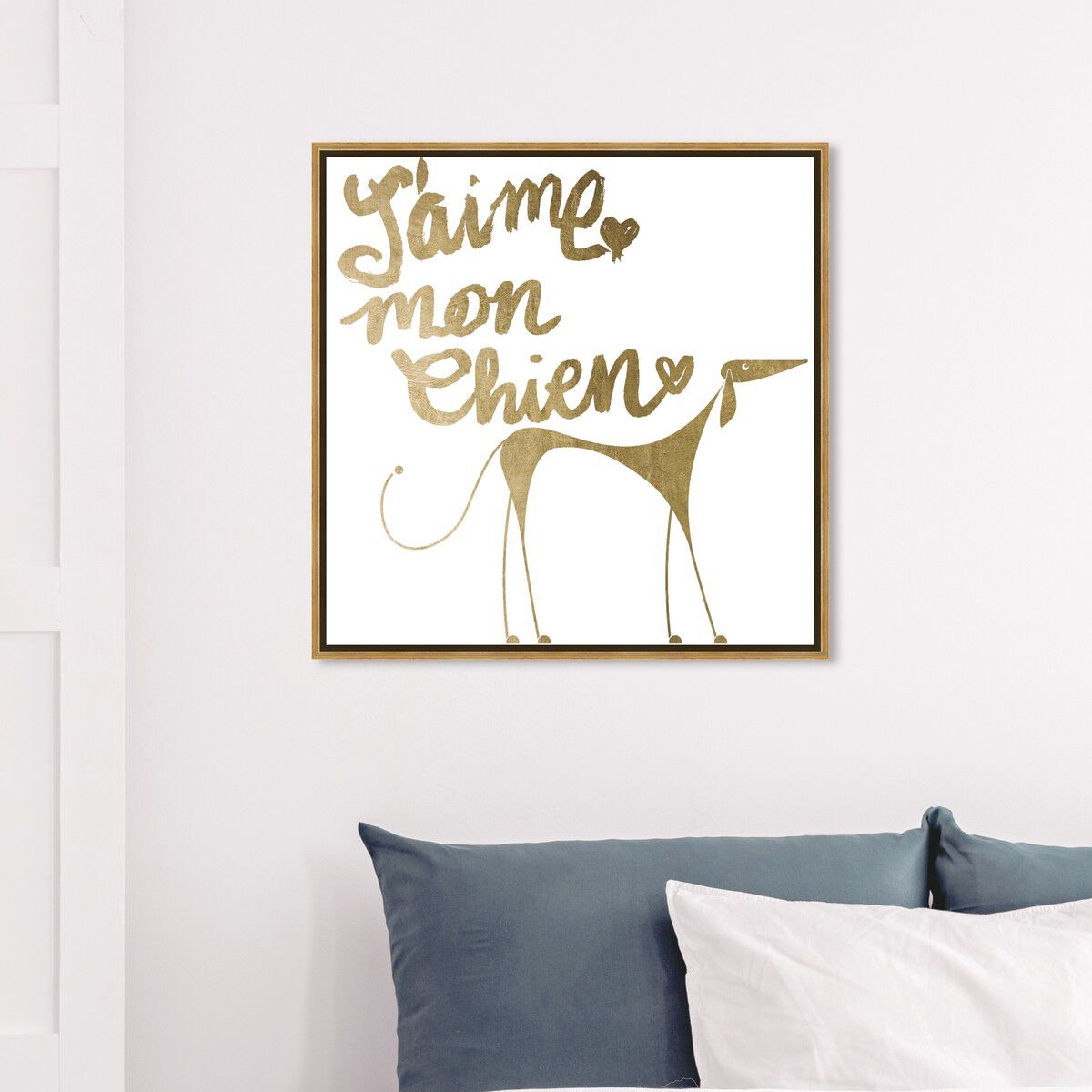 40x40/Framed Canvas/PSGLD