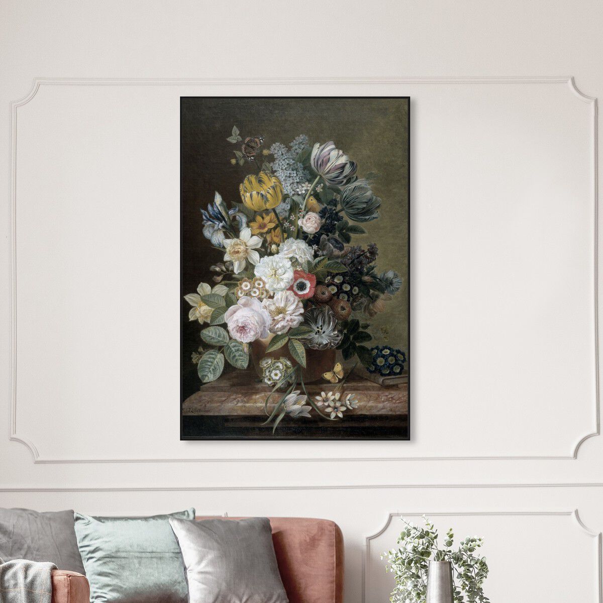 36x54/Framed Canvas/BFL