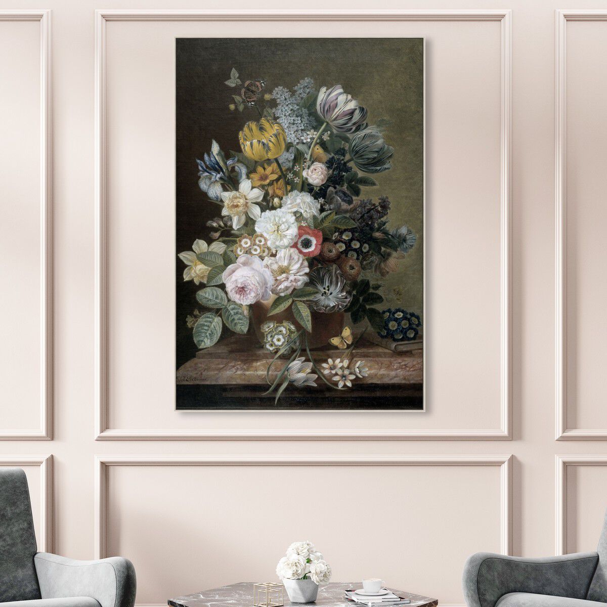 36x54/Framed Canvas/CFL