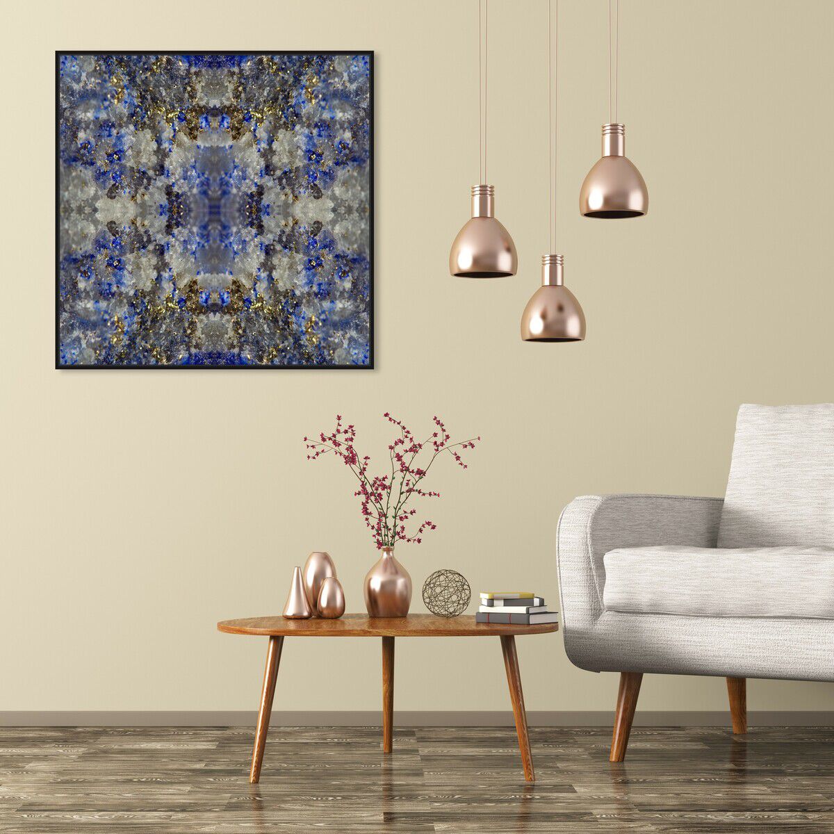 40x40/Framed Canvas/BFL