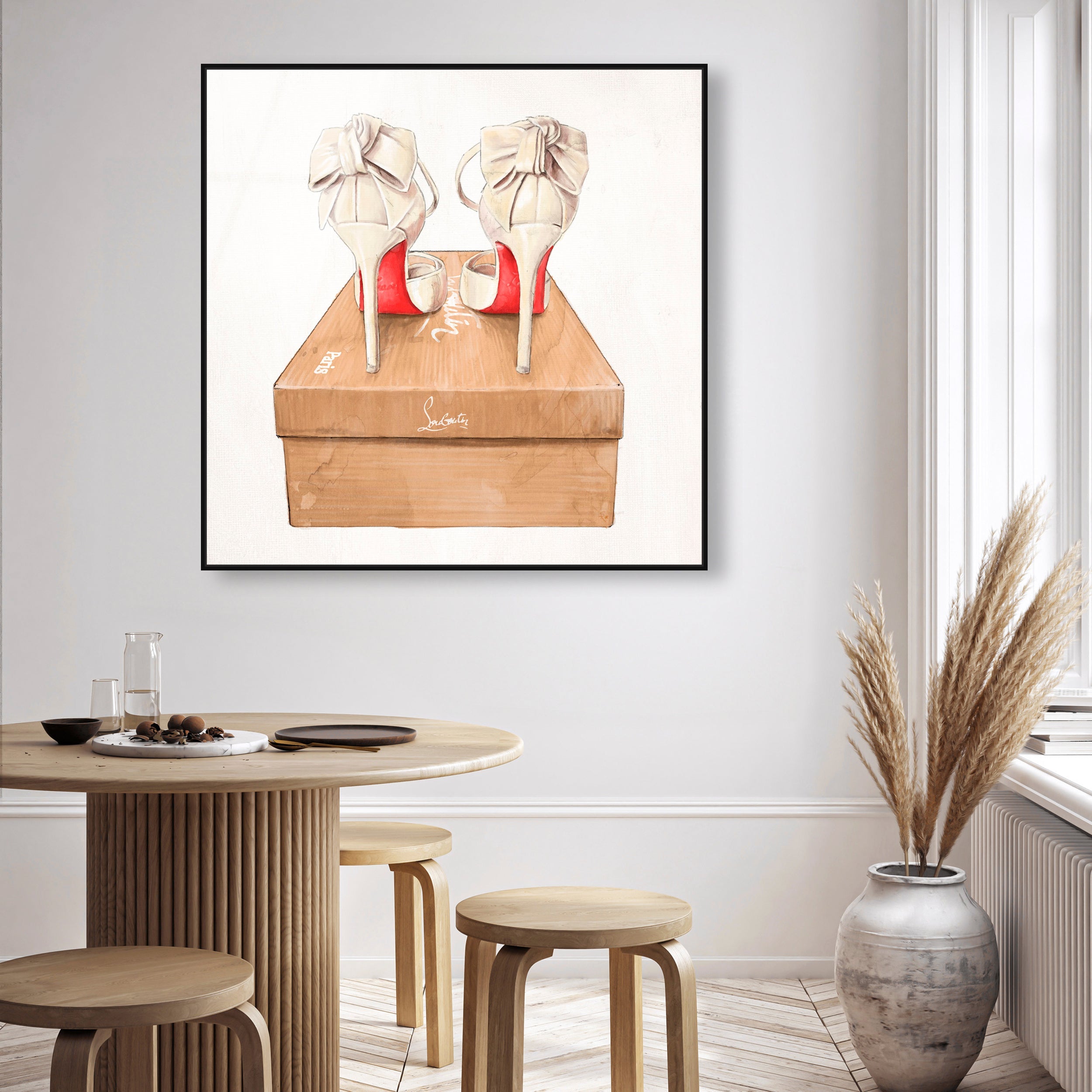 【新品】 OliverGal Wedbliss Shoes Wedbliss Shoes I | Wall Art by Oliver Gal
