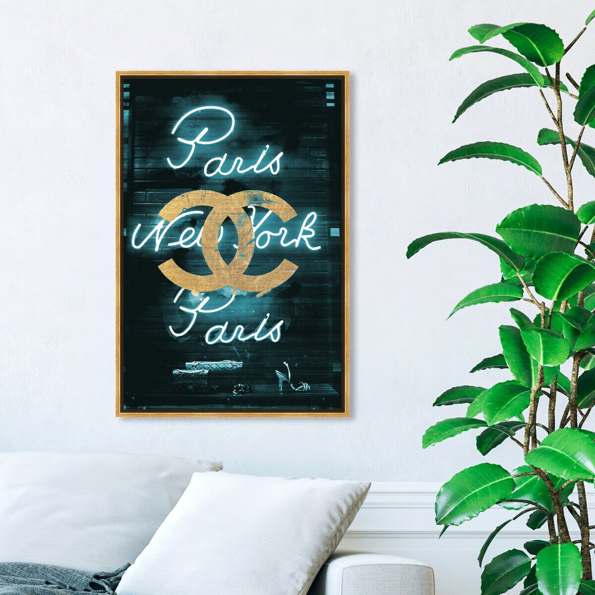 36x54/Framed Canvas/PSGLD