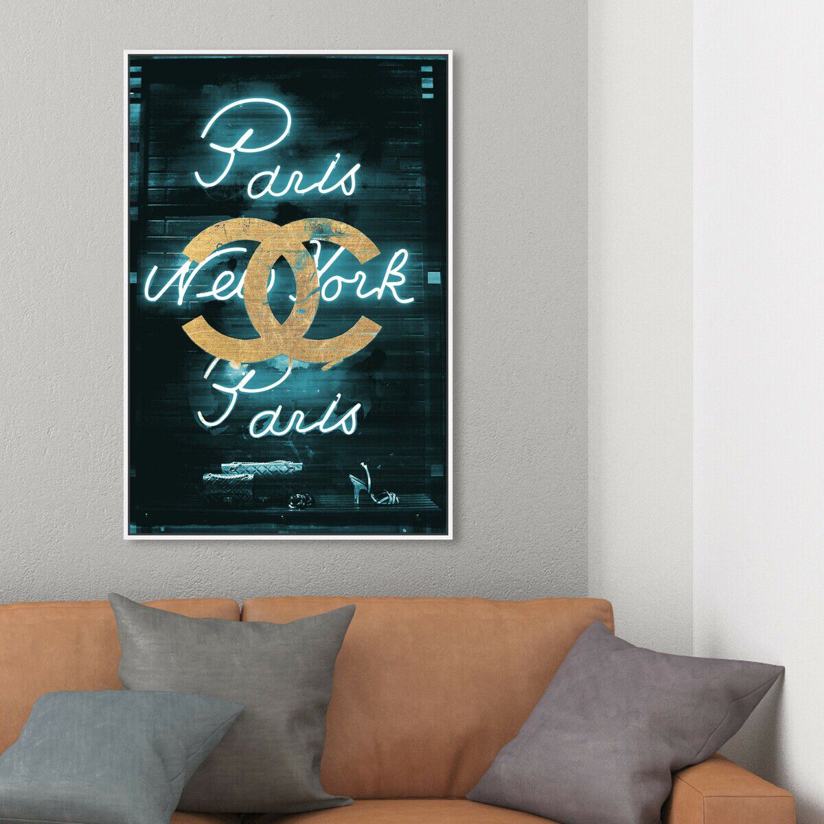 36x54/Framed Canvas/WFL