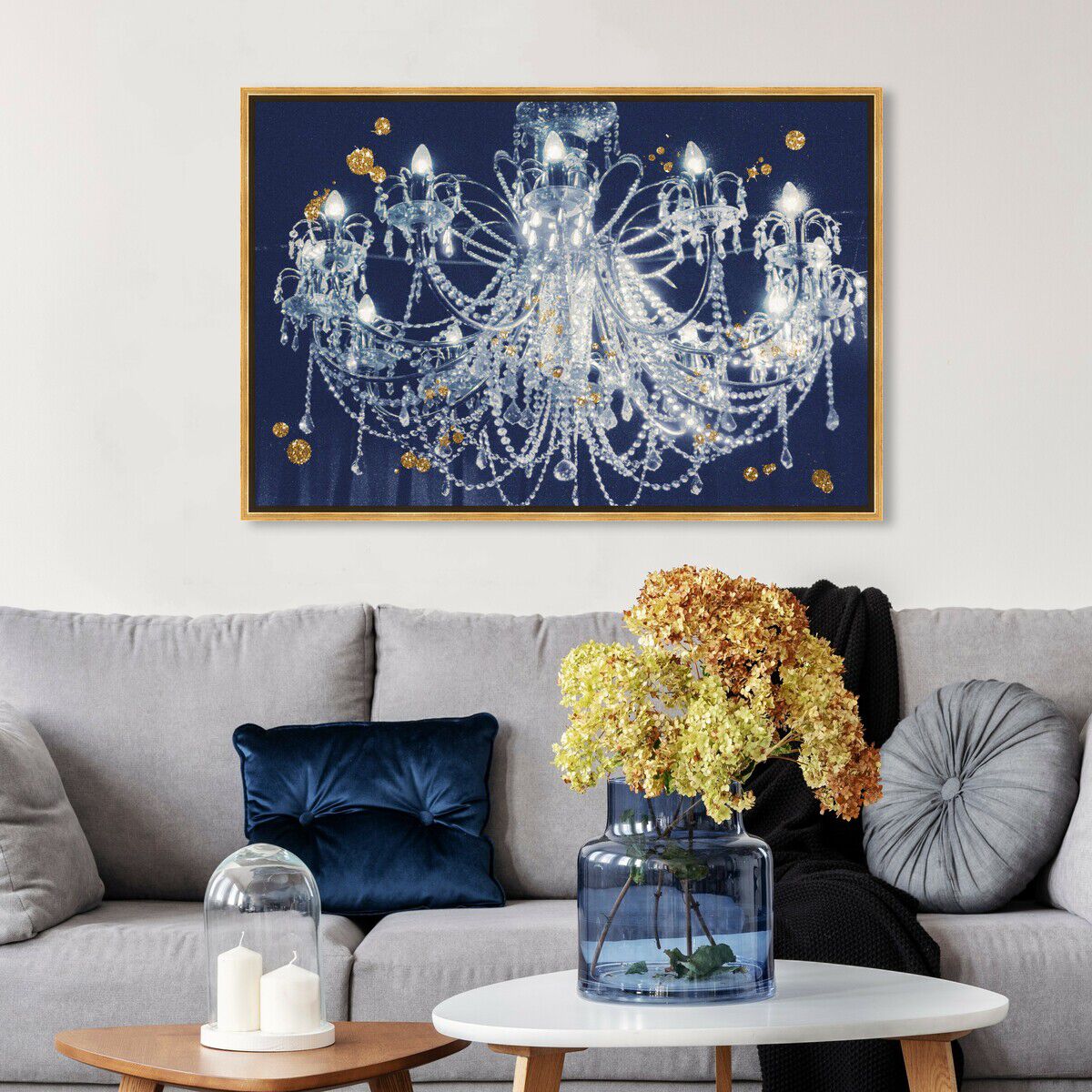 54x36/Framed Canvas/PSGLD