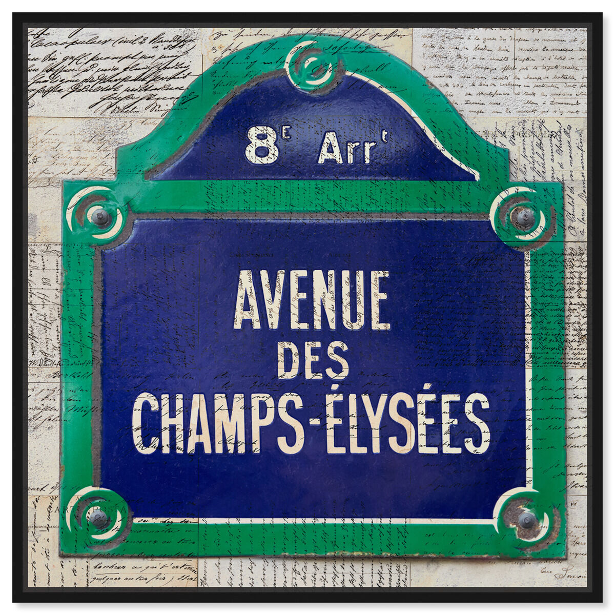 40x40/Framed Canvas/BFL