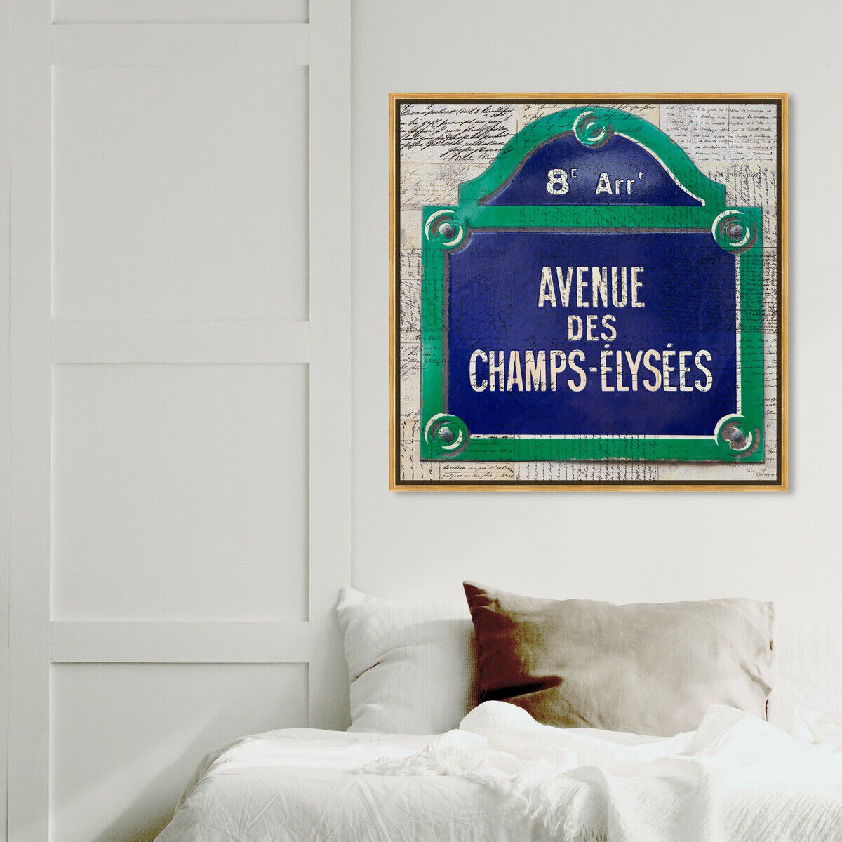 40x40/Framed Canvas/PSGLD
