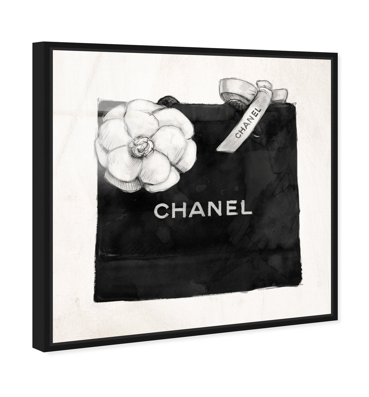 Luxury Shopping Bag I | Wall Art by Oliver Gal