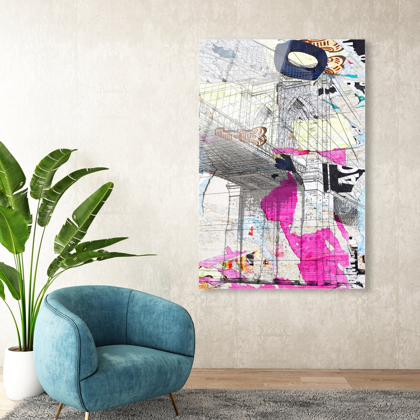 36x54/Acrylic/Unframed