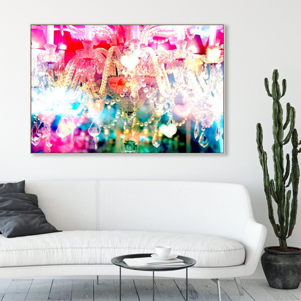 54x36/Framed Canvas/CFL