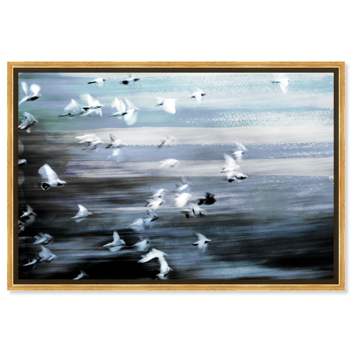 54x36/Framed Canvas/PSGLD