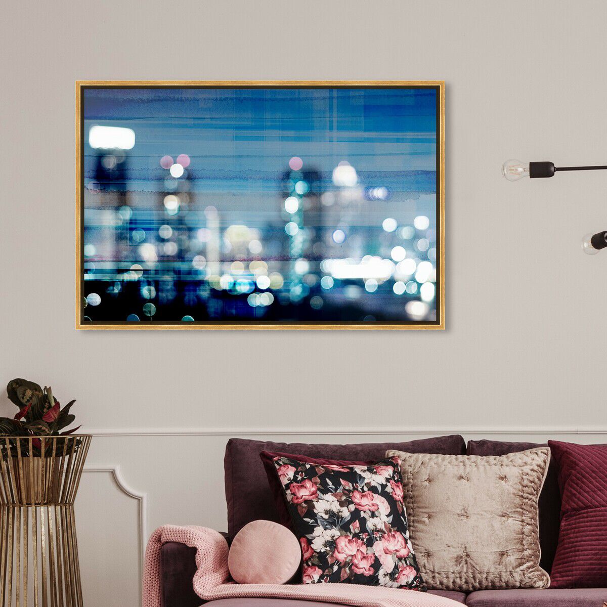 54x36/Framed Canvas/PSGLD