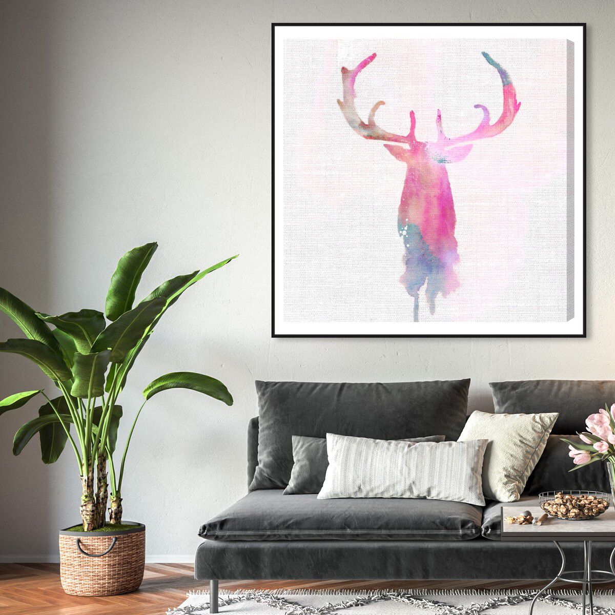 40x40/Framed Canvas/BFL