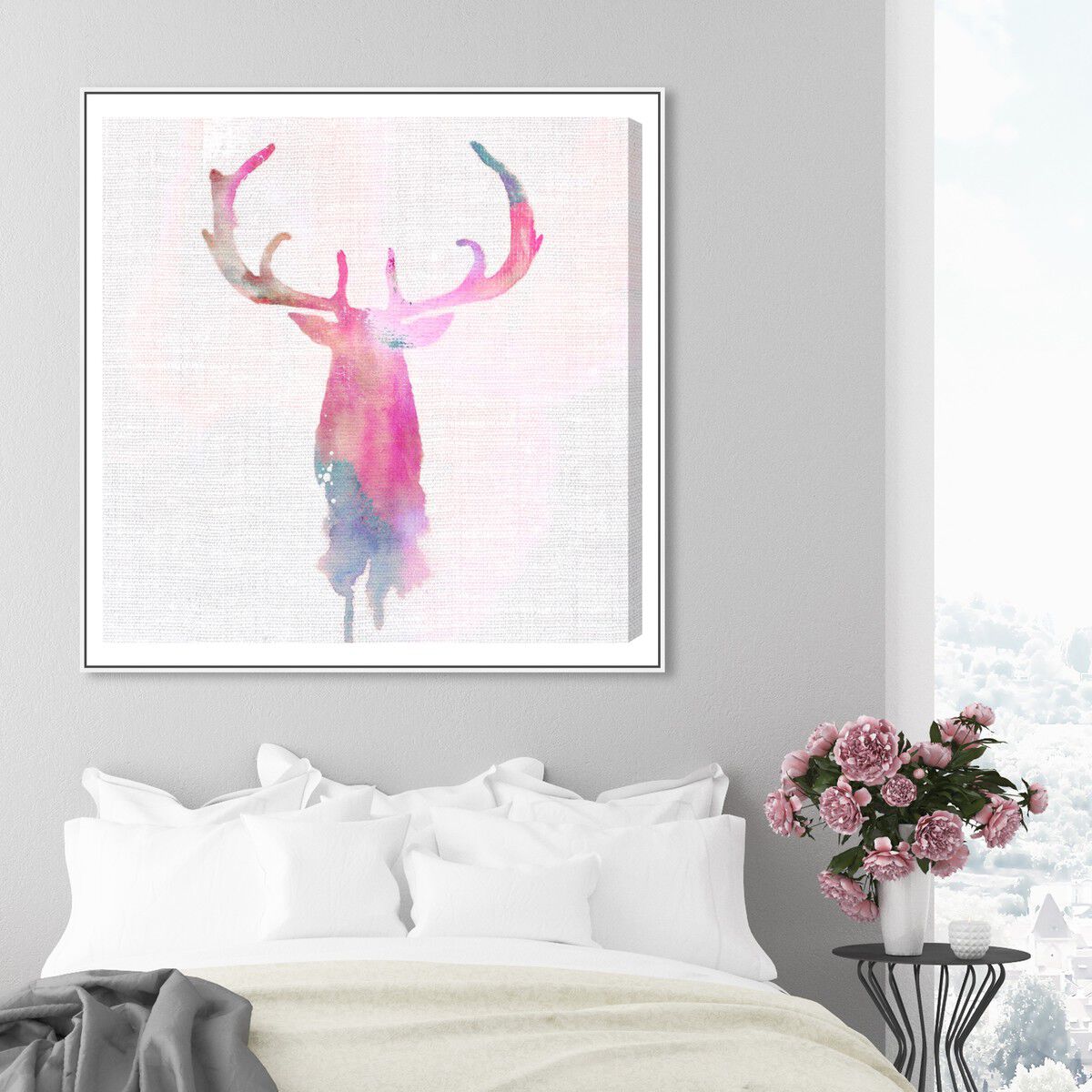40x40/Framed Canvas/WFL