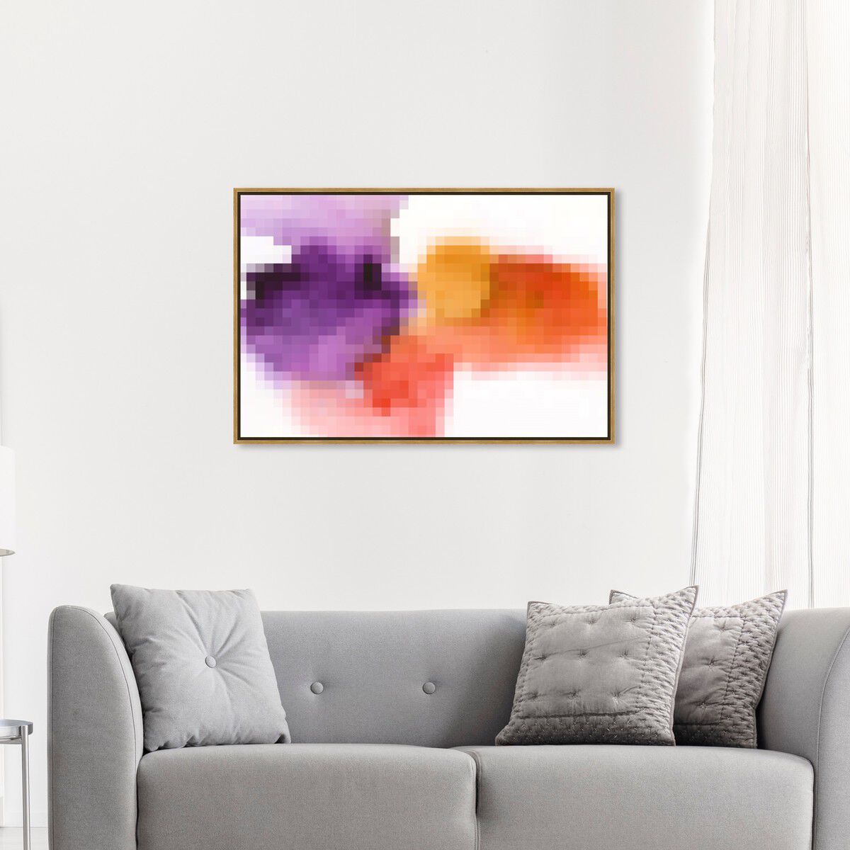 54x36/Framed Canvas/PSGLD