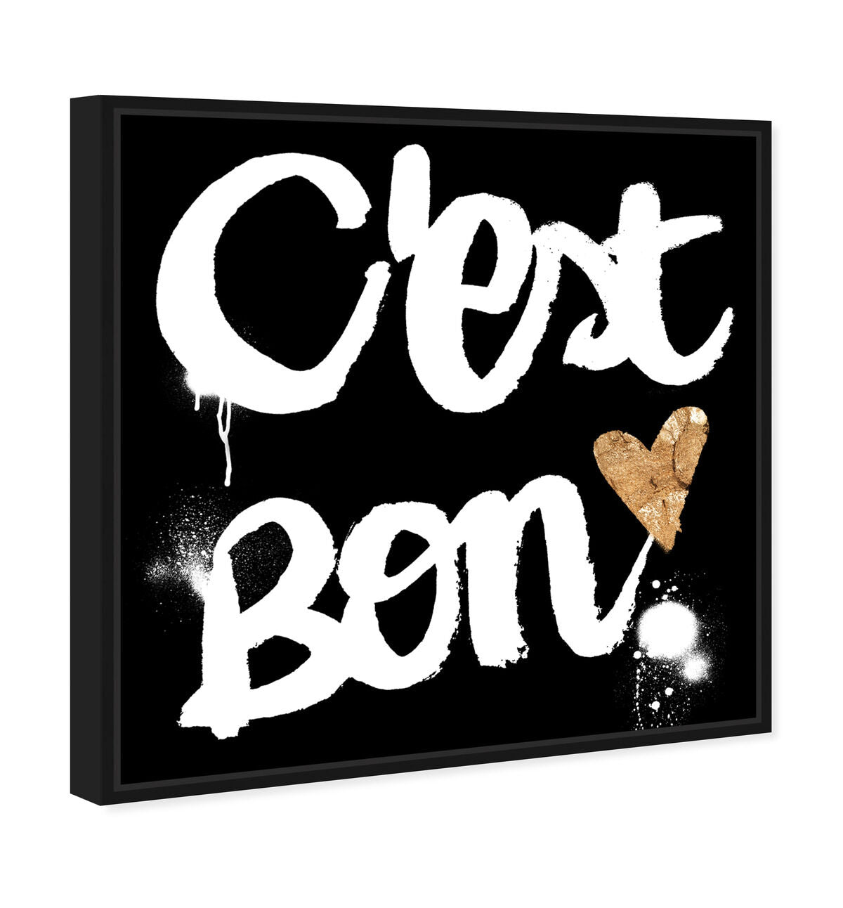 40x40/Framed Canvas/BFL