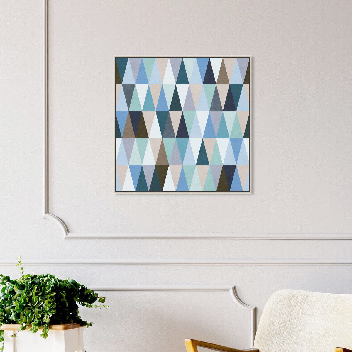 40x40/Framed Canvas/CFL