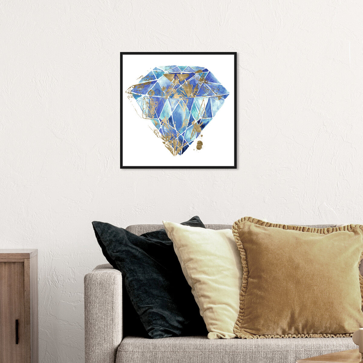 40x40/Framed Canvas/BFL