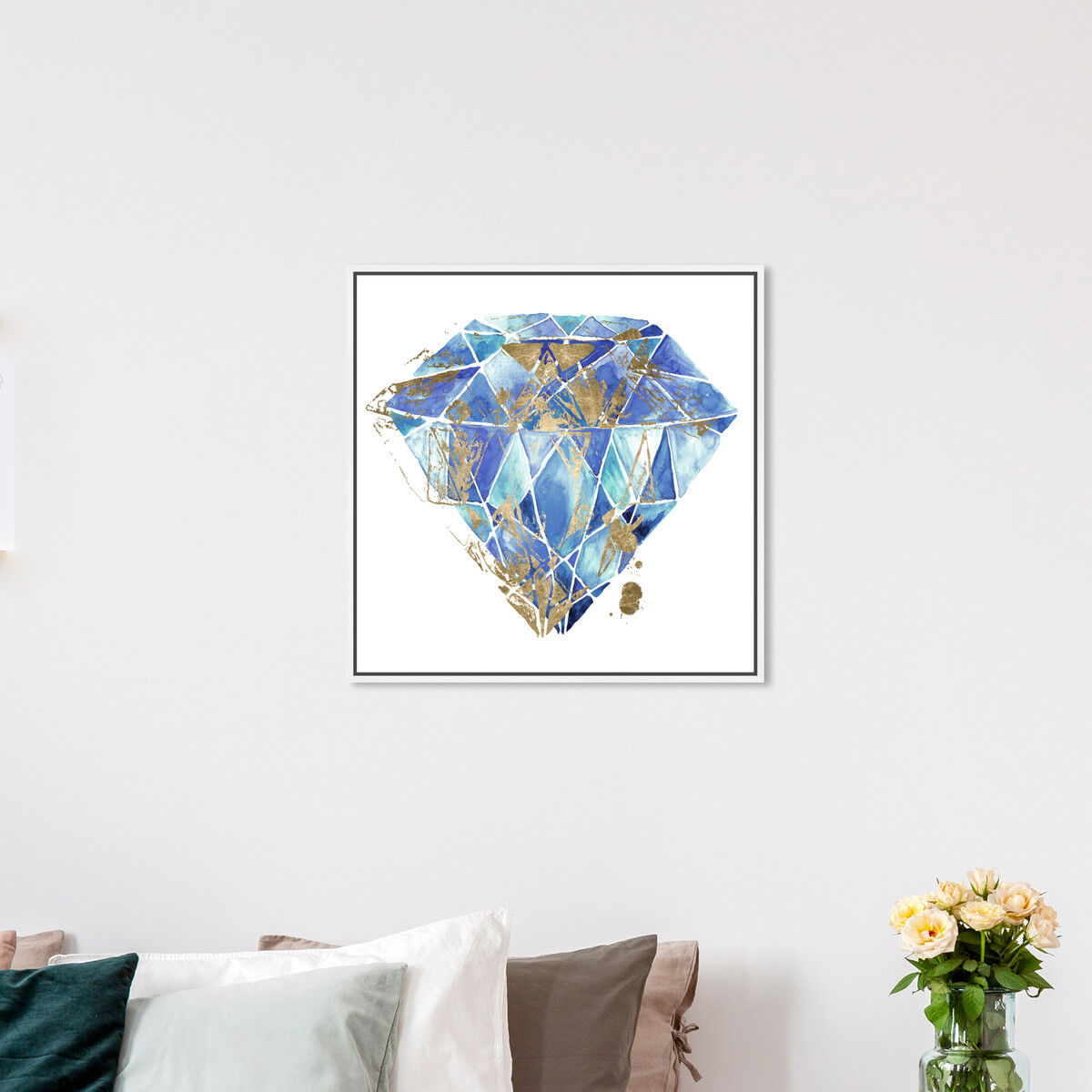 40x40/Framed Canvas/WFL