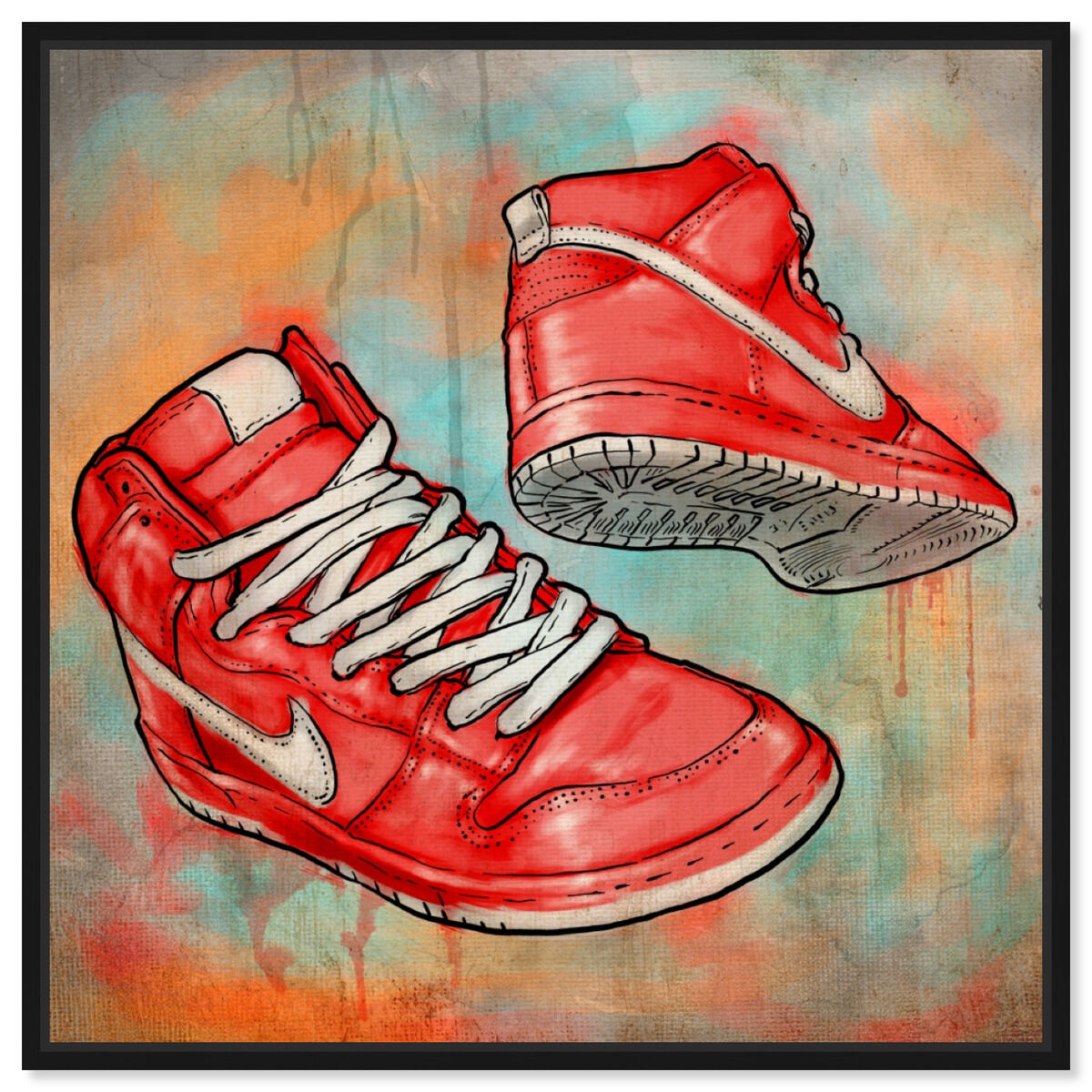40x40/Framed Canvas/BFL