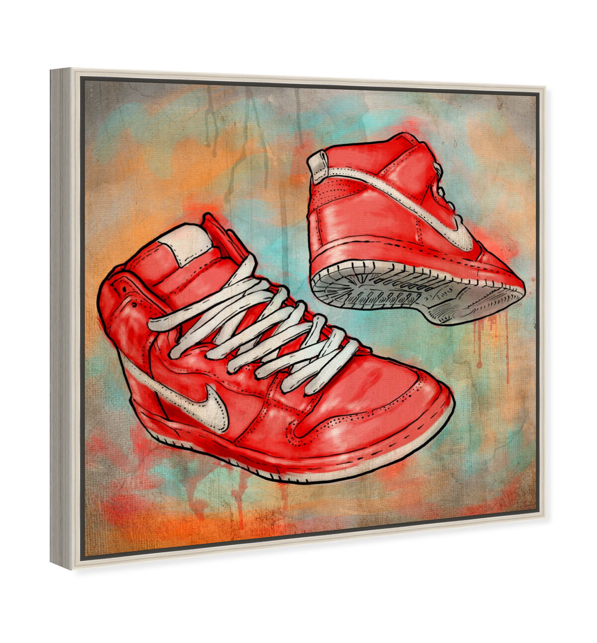 40x40/Framed Canvas/CFL
