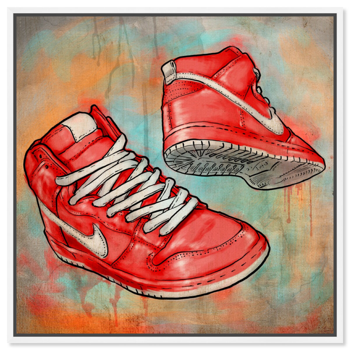 40x40/Framed Canvas/WFL