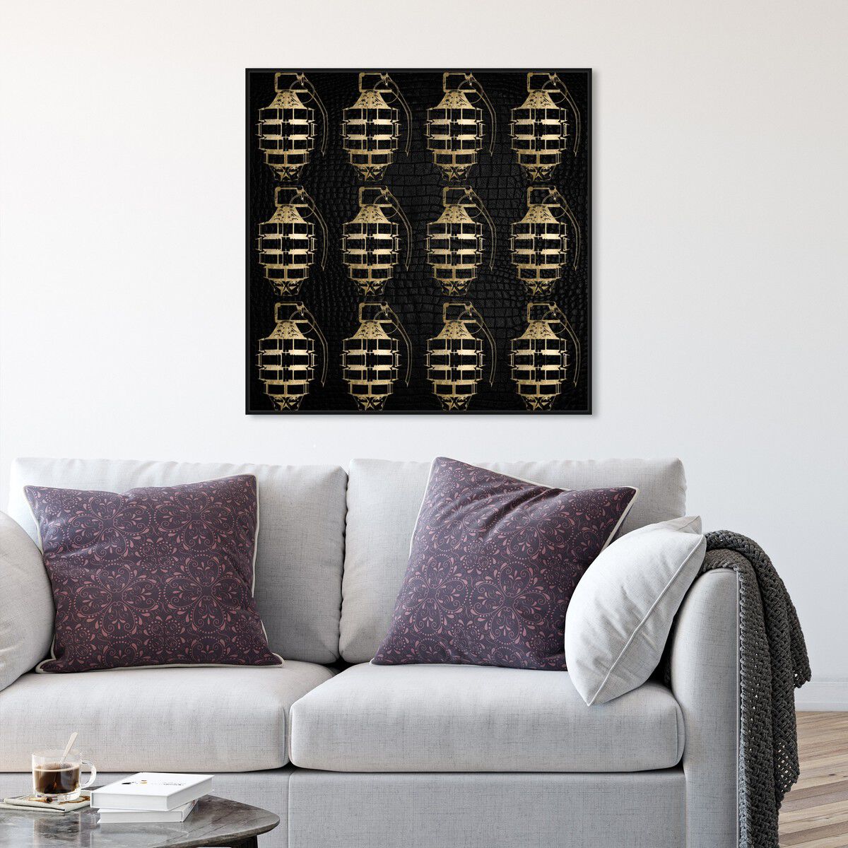 40x40/Framed Canvas/BFL