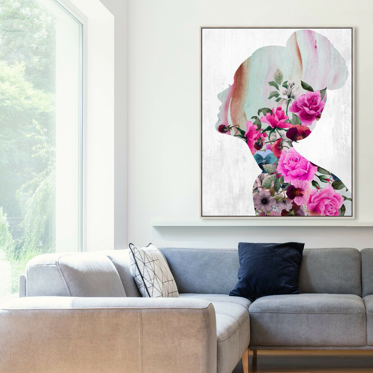 36x45/Framed Canvas/CFL