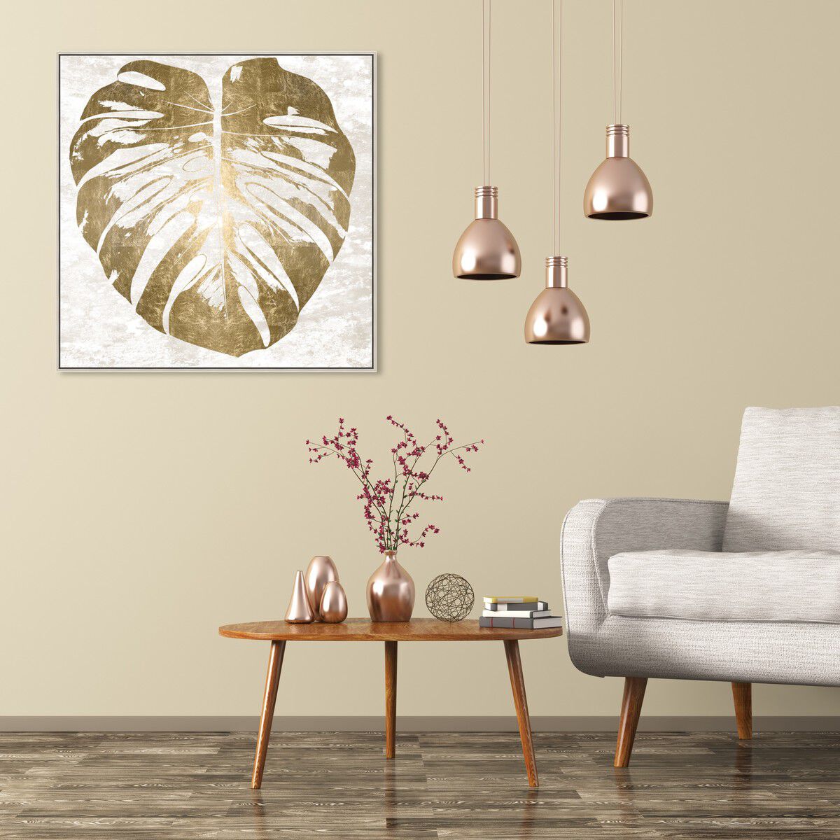 40x40/Framed Canvas/CFL