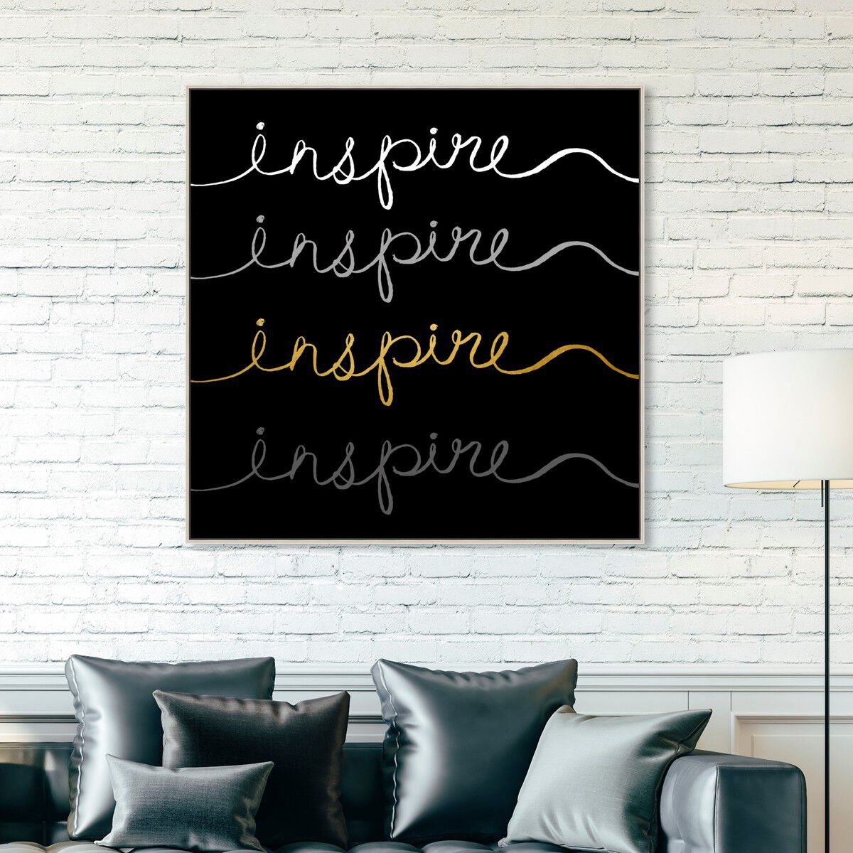 40x40/Framed Canvas/CFL