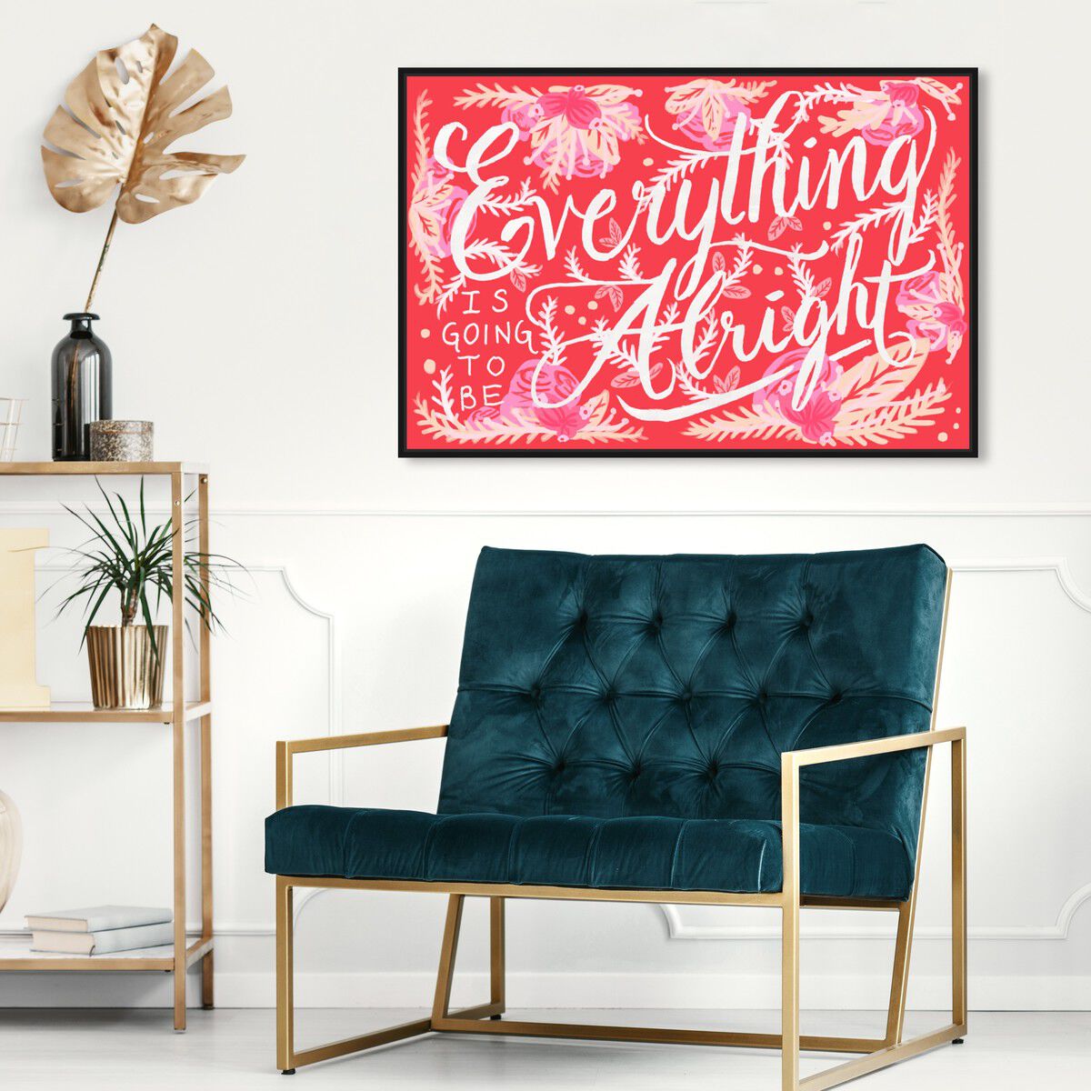 54x36/Framed Canvas/BFL