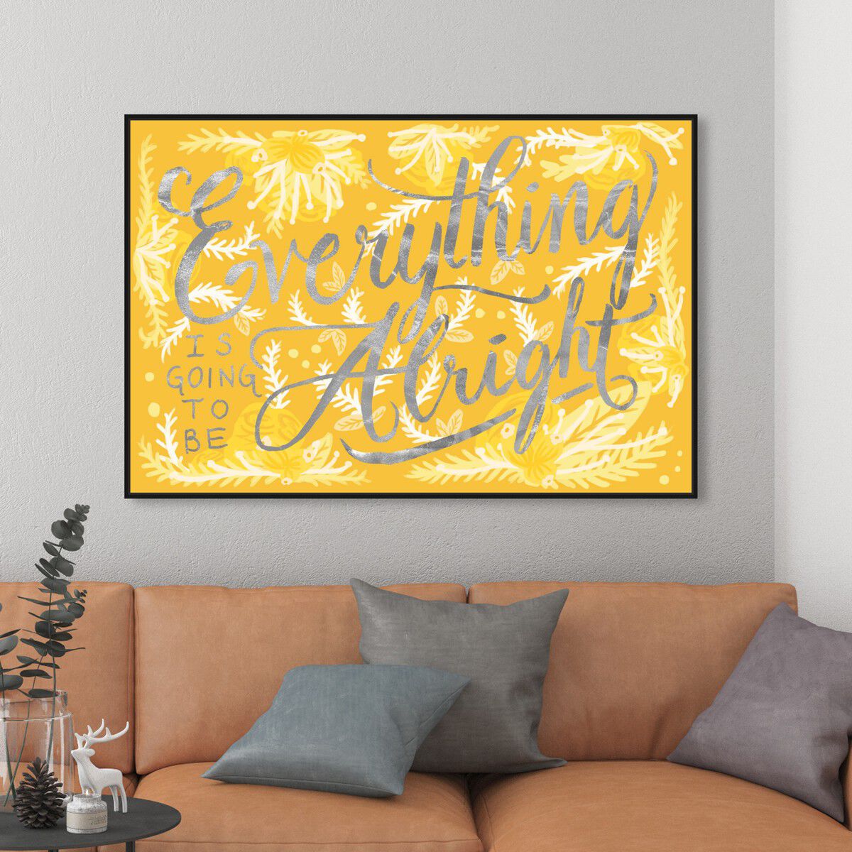 54x36/Framed Canvas/BFL