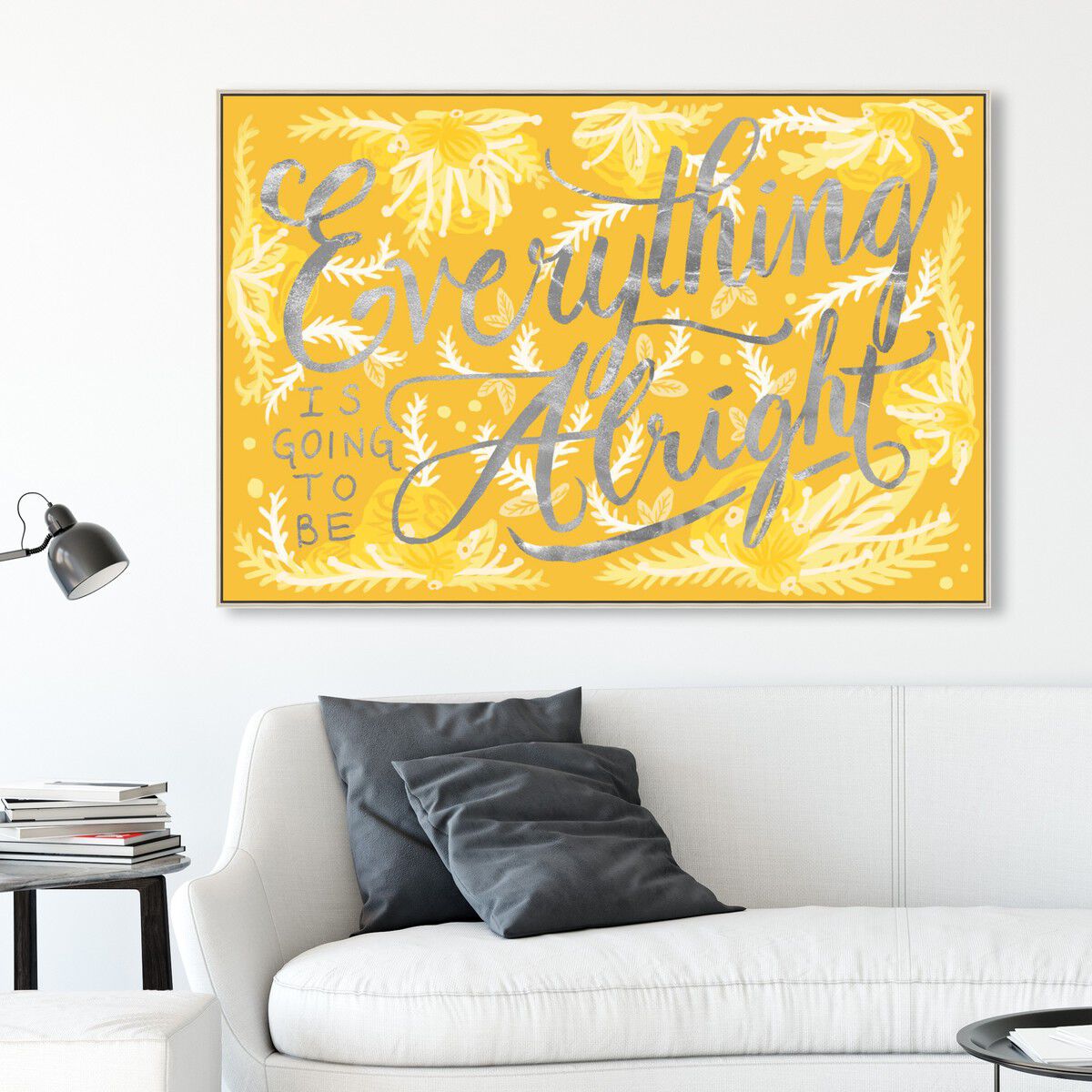 54x36/Framed Canvas/CFL