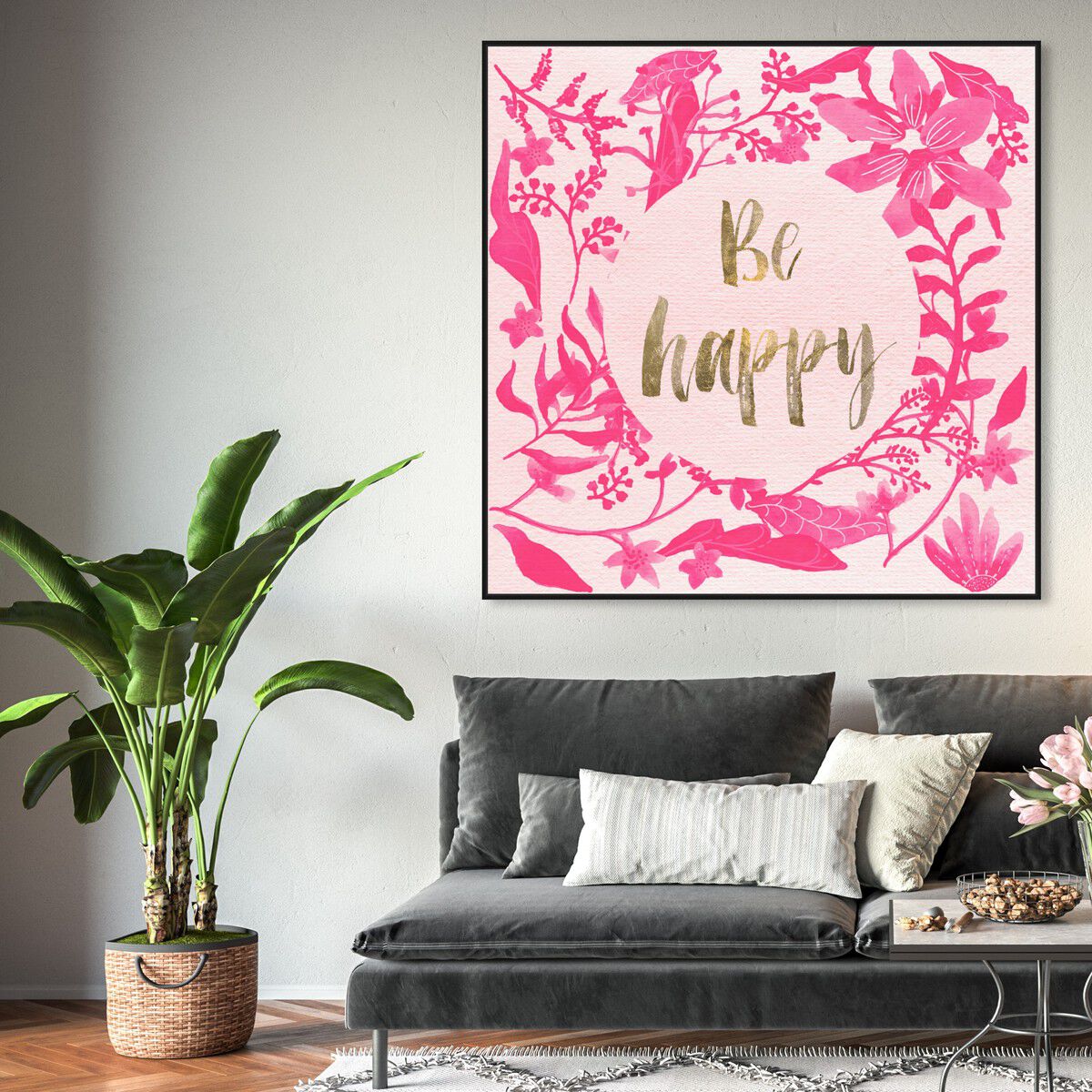 40x40/Framed Canvas/BFL
