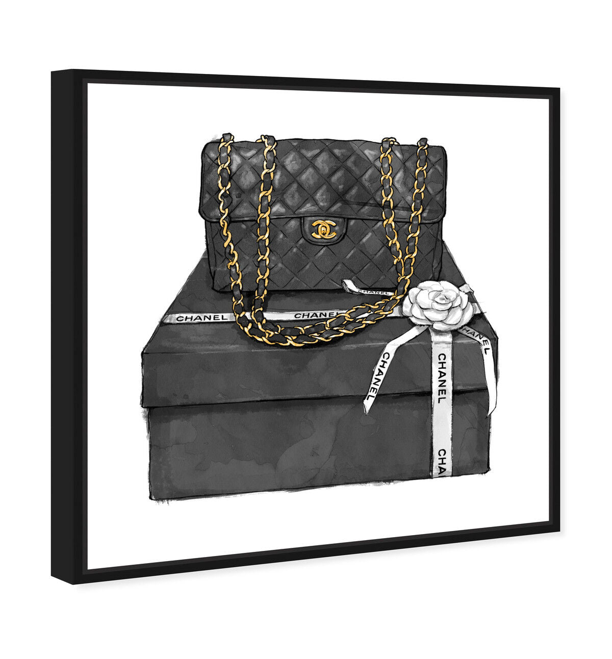 40x40/Framed Canvas/BFL