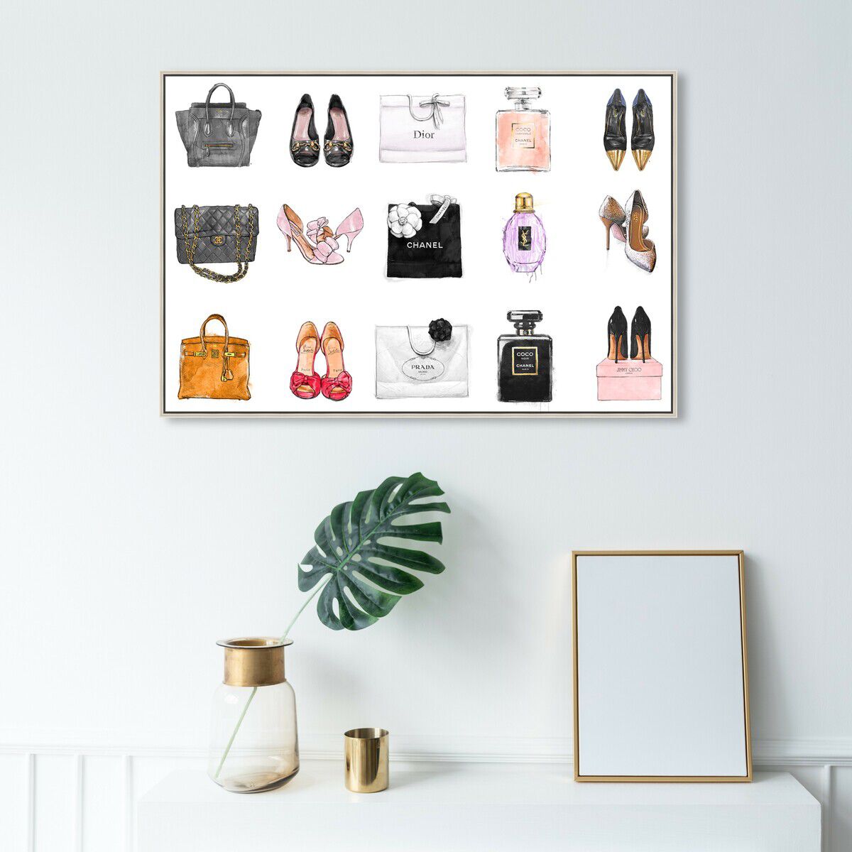 54x36/Framed Canvas/CFL