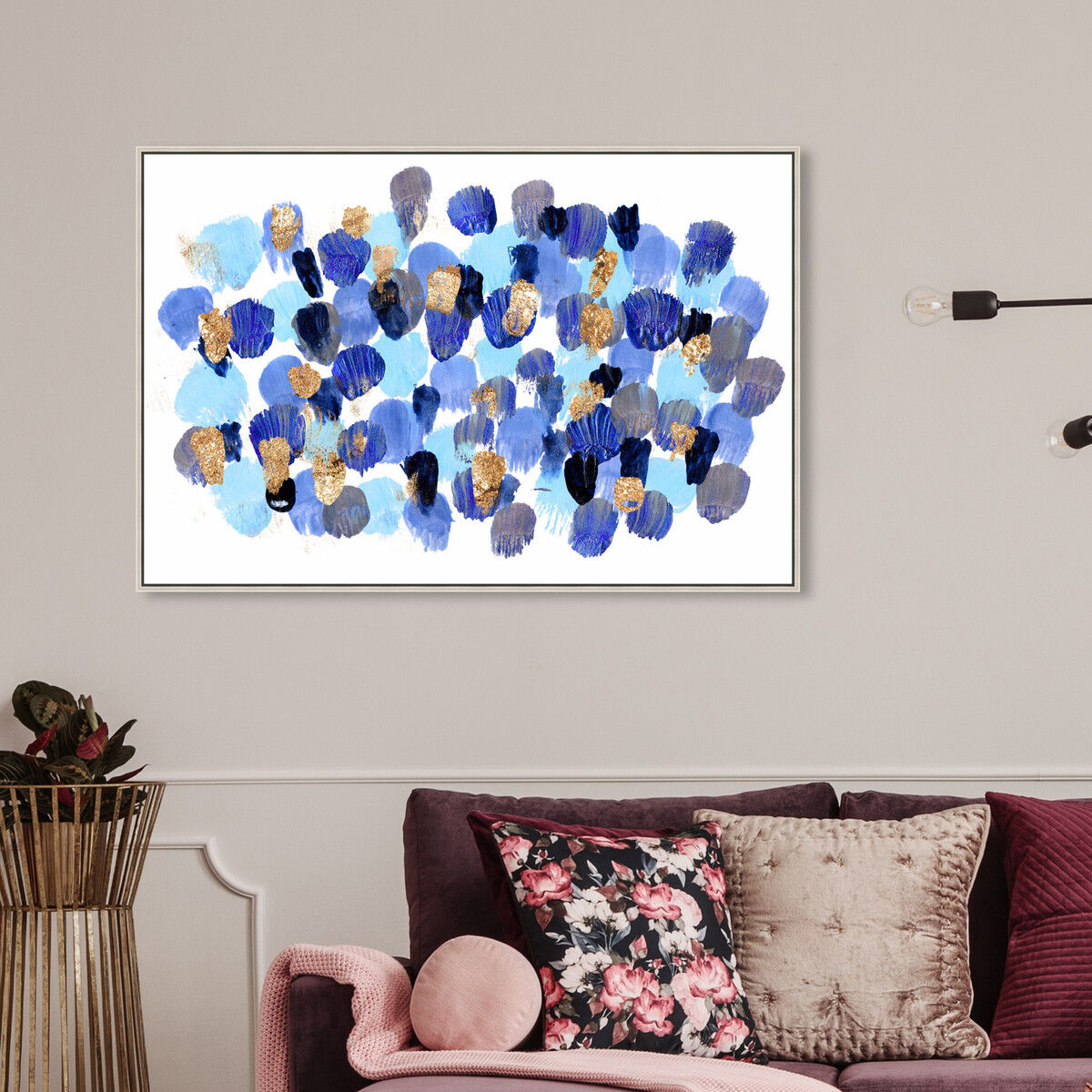 54x36/Framed Canvas/CFL