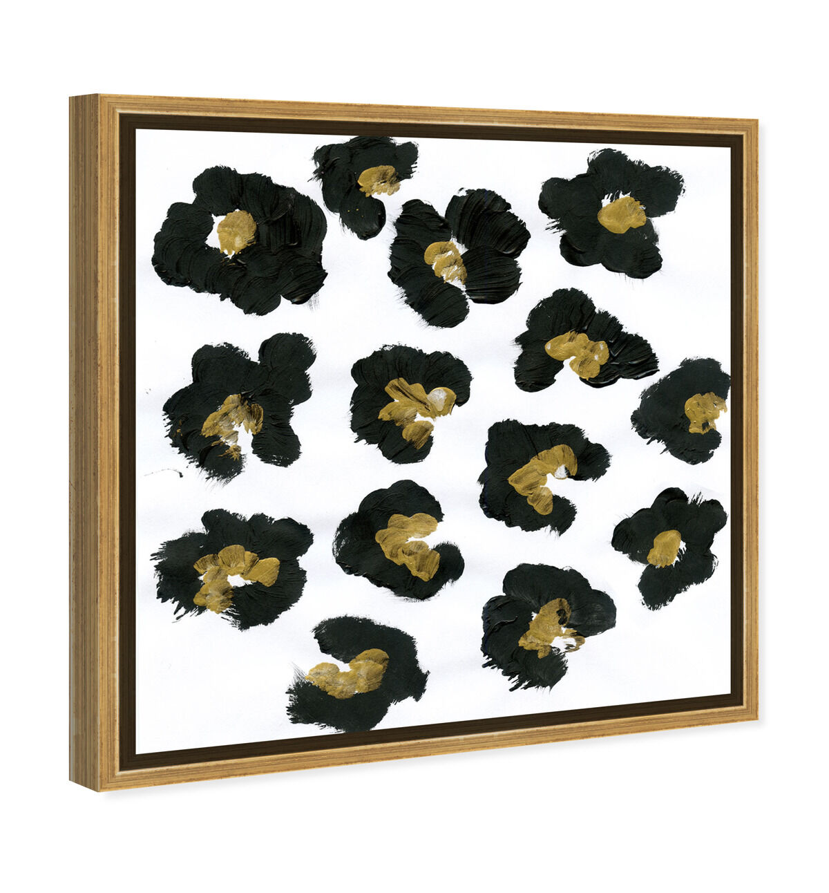 40x40/Framed Canvas/PSGLD
