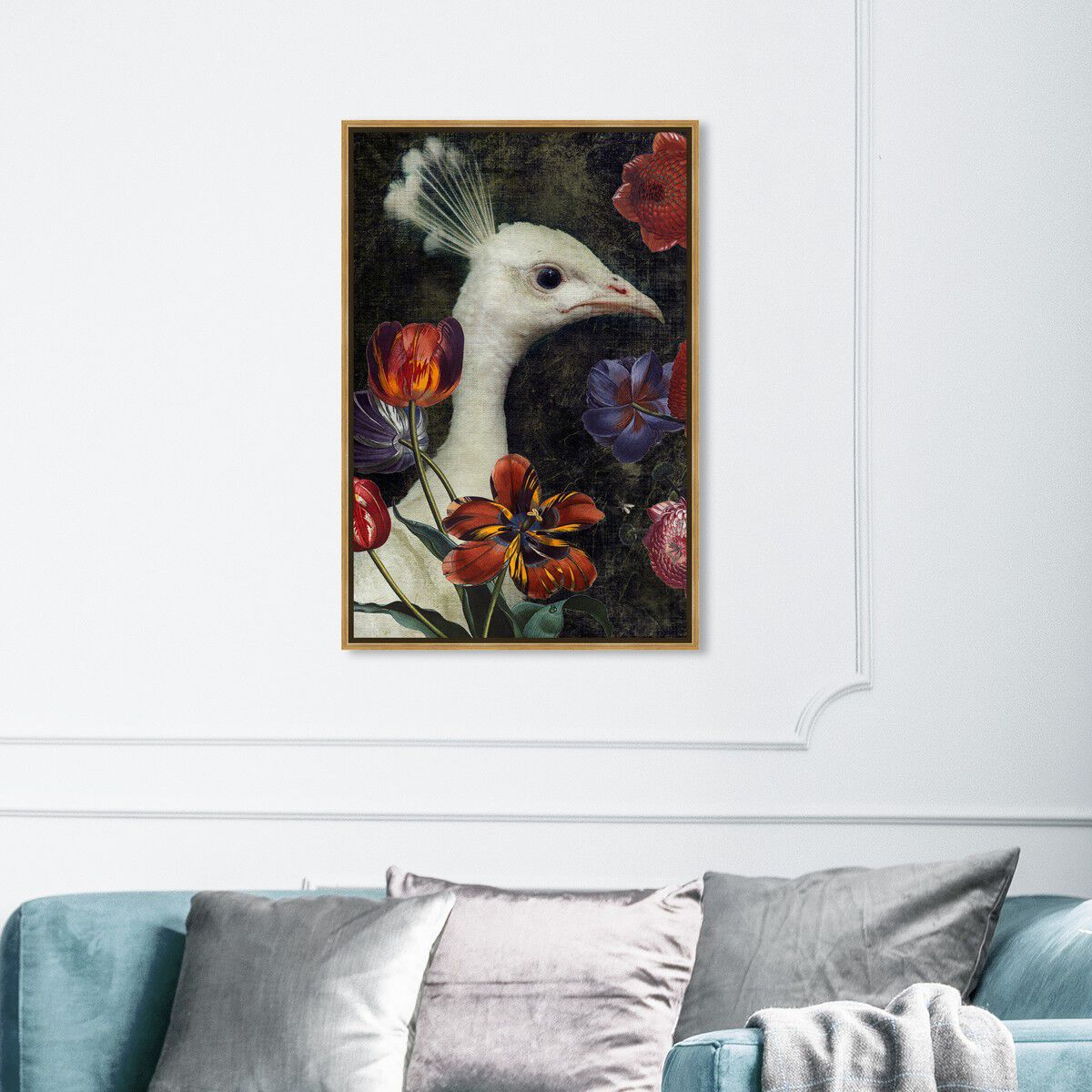 36x54/Framed Canvas/PSGLD