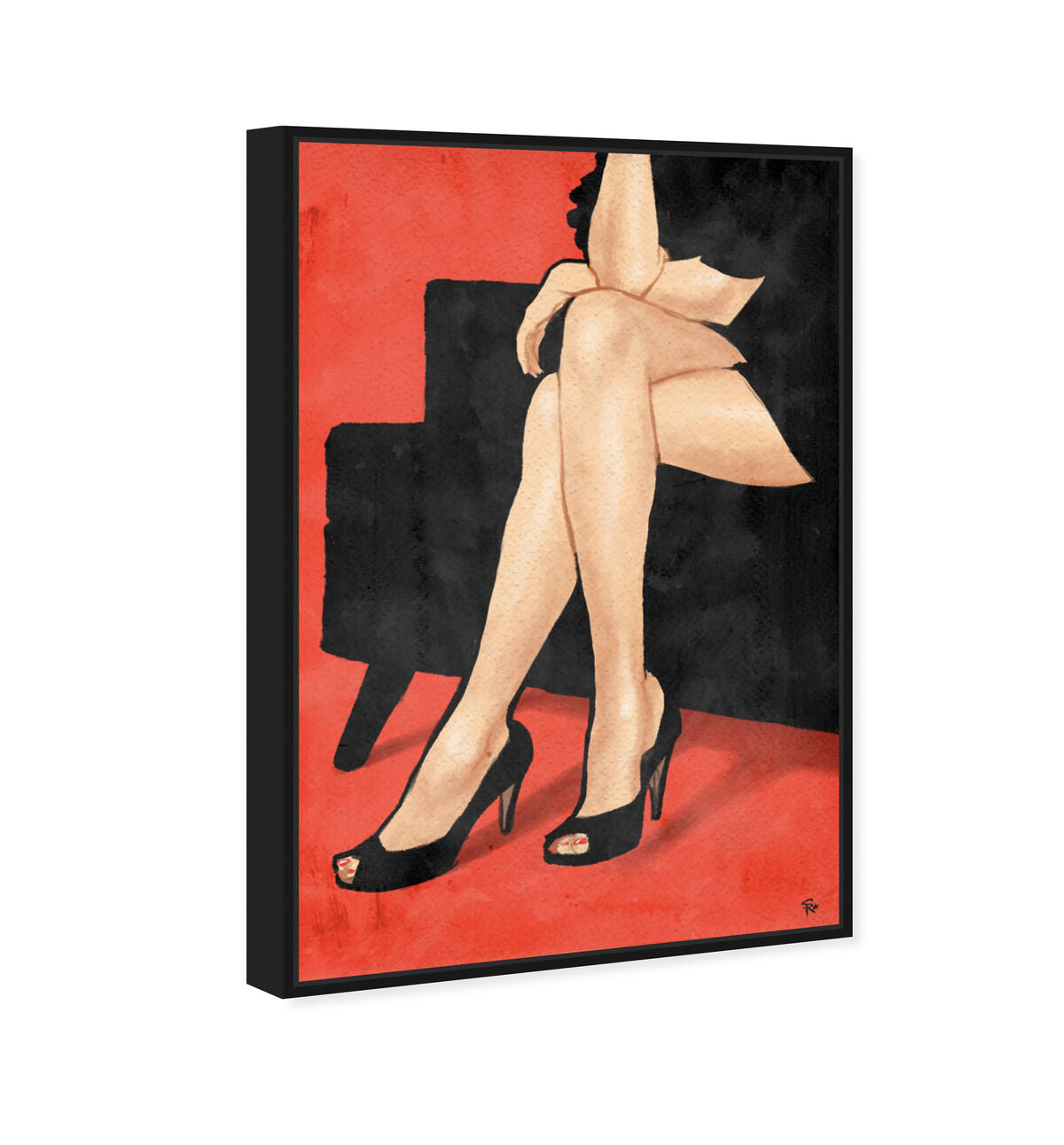 36x54/Framed Canvas/BFL