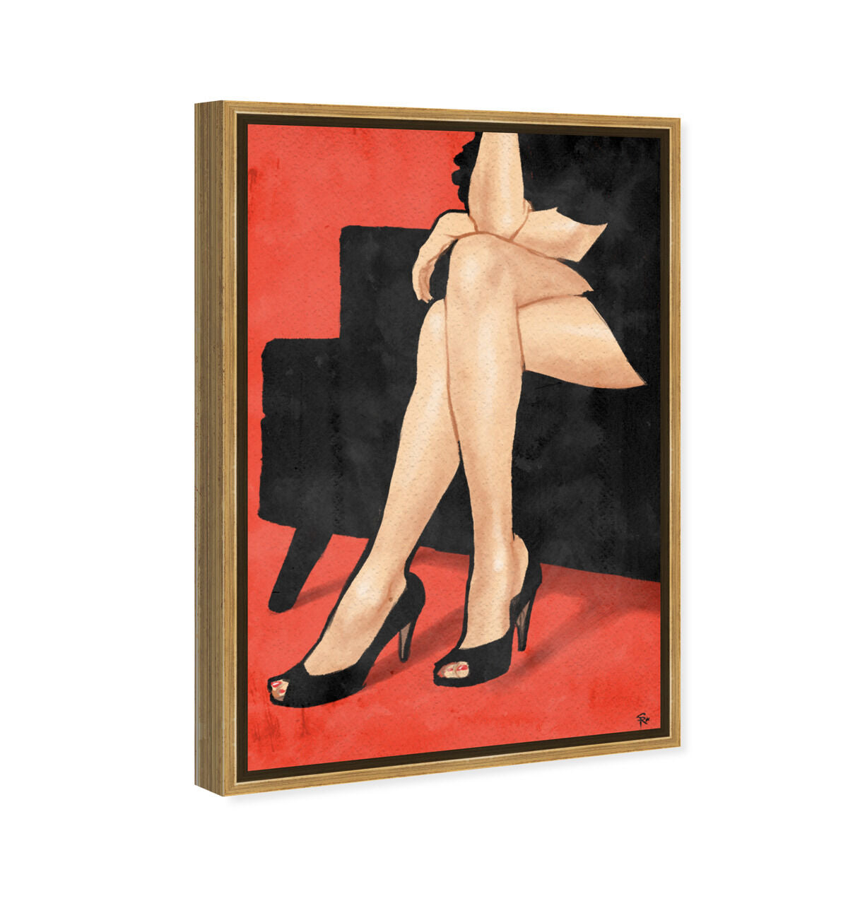 36x54/Framed Canvas/PSGLD