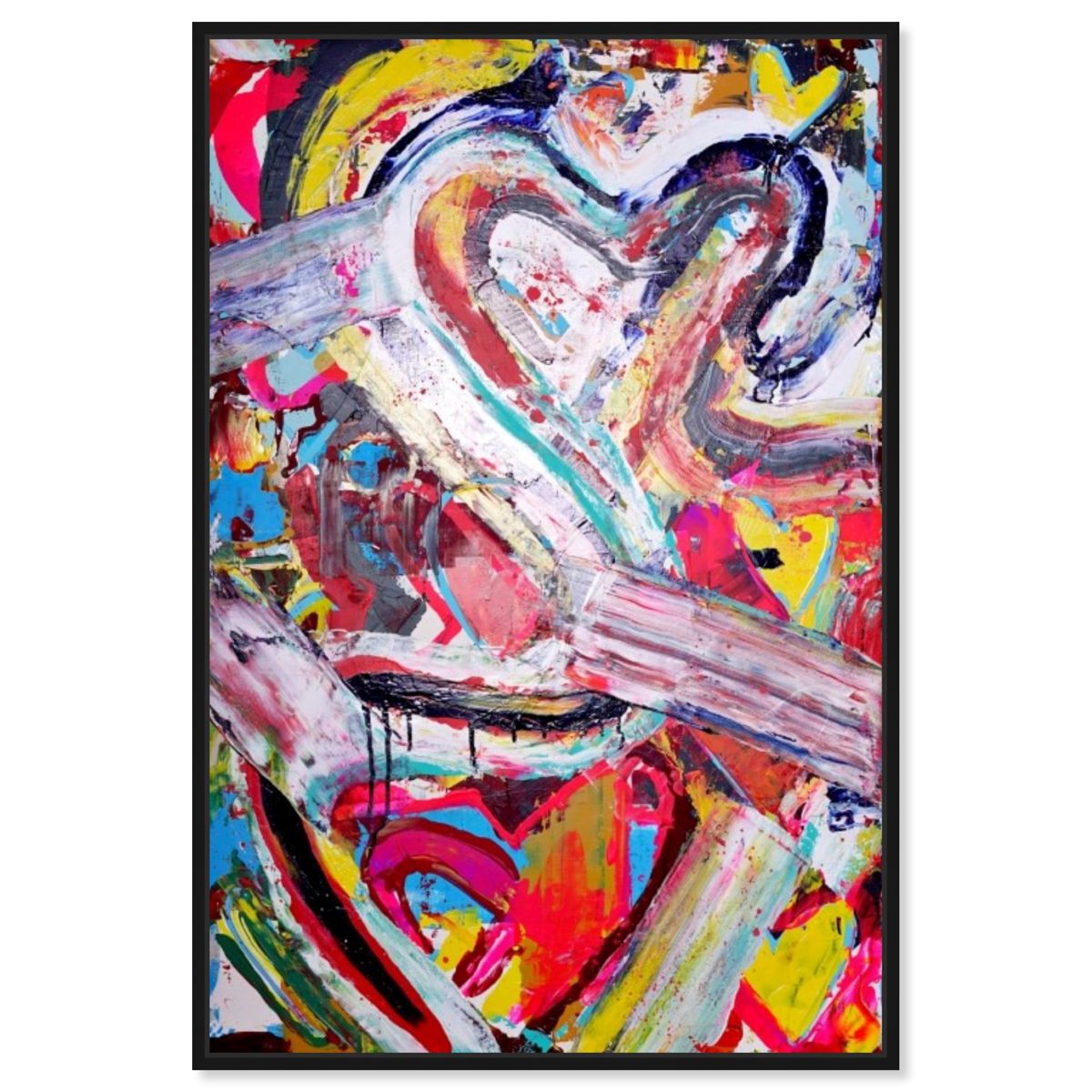 36x54/Framed Canvas/BFL