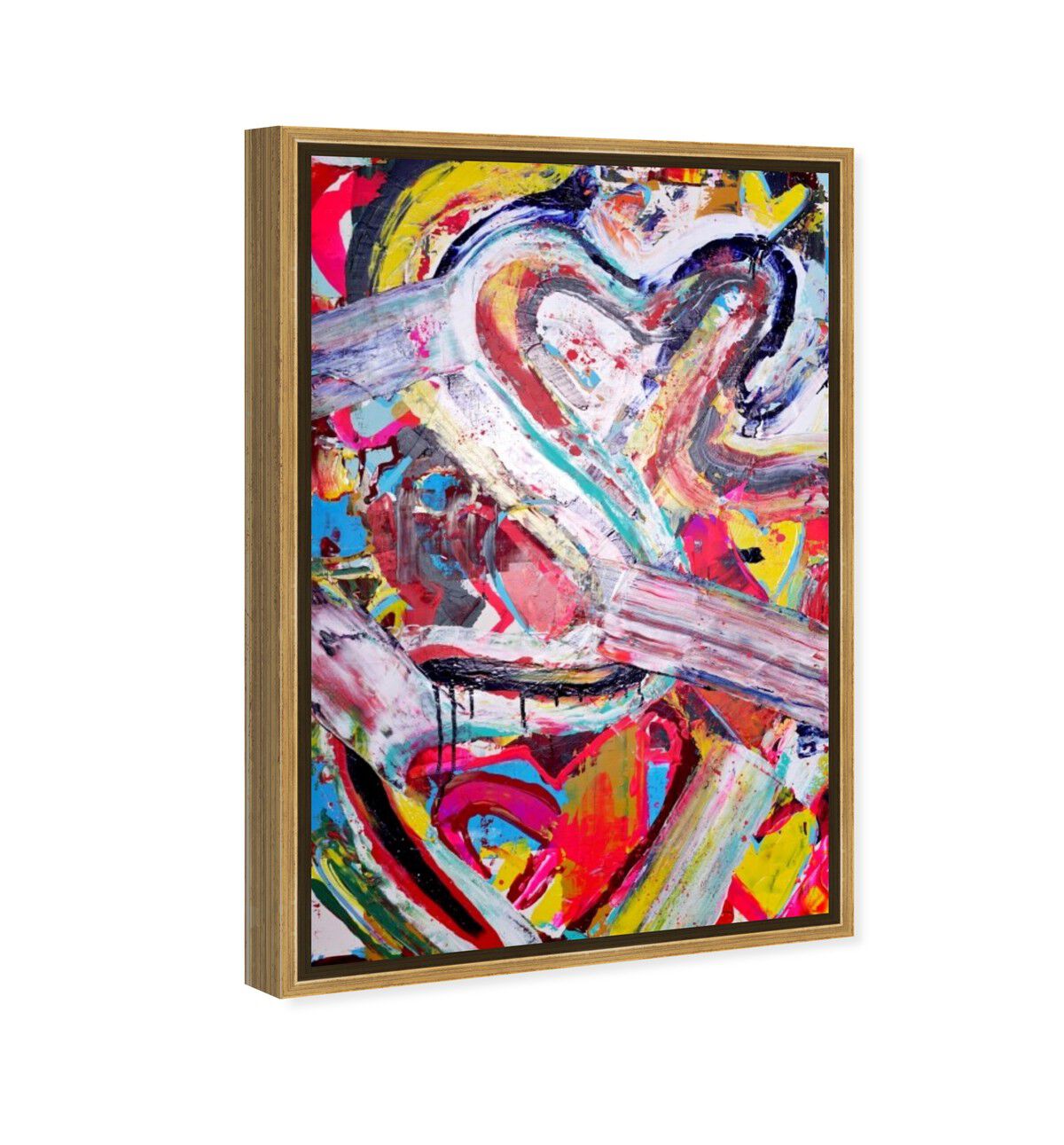 36x54/Framed Canvas/PSGLD