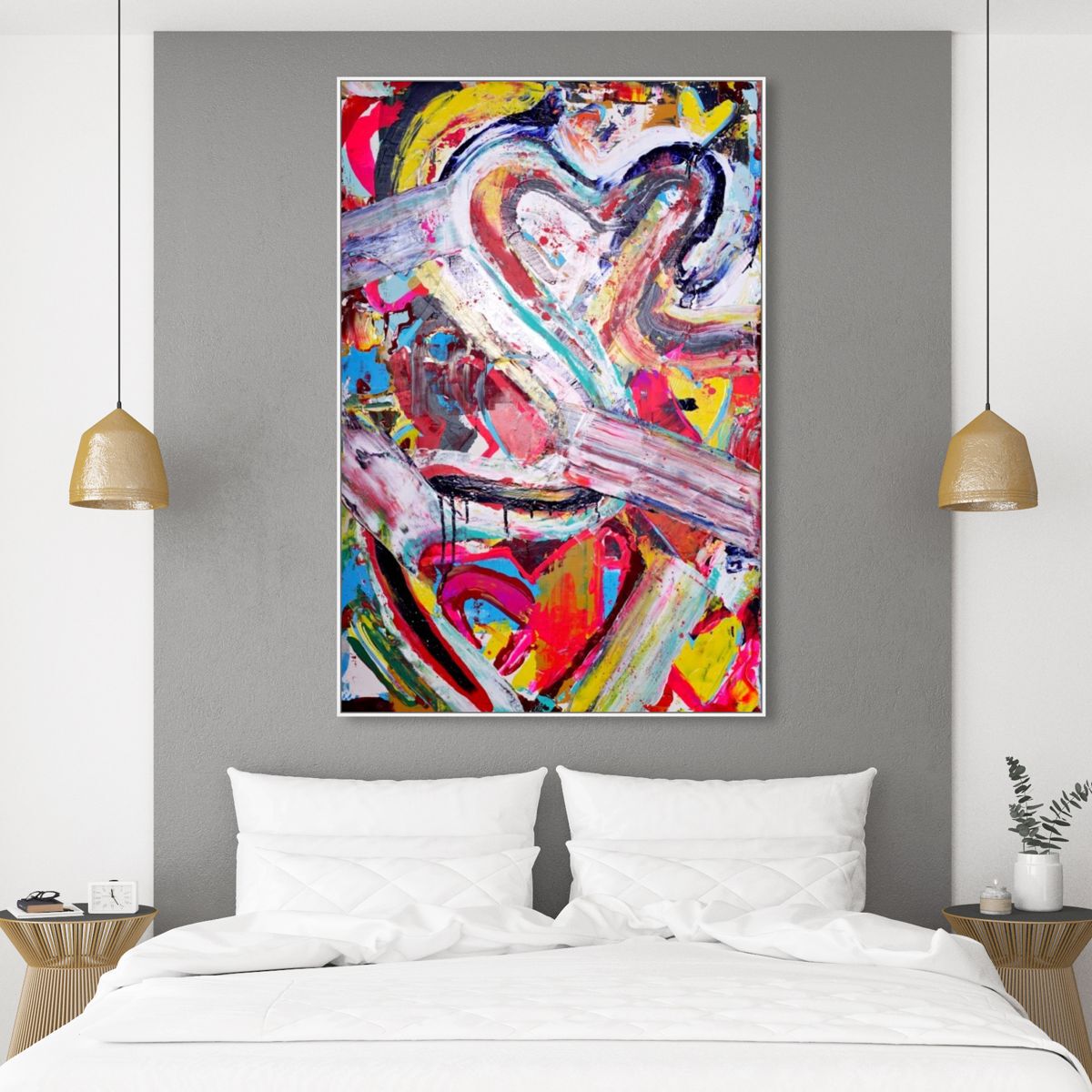36x54/Framed Canvas/WFL