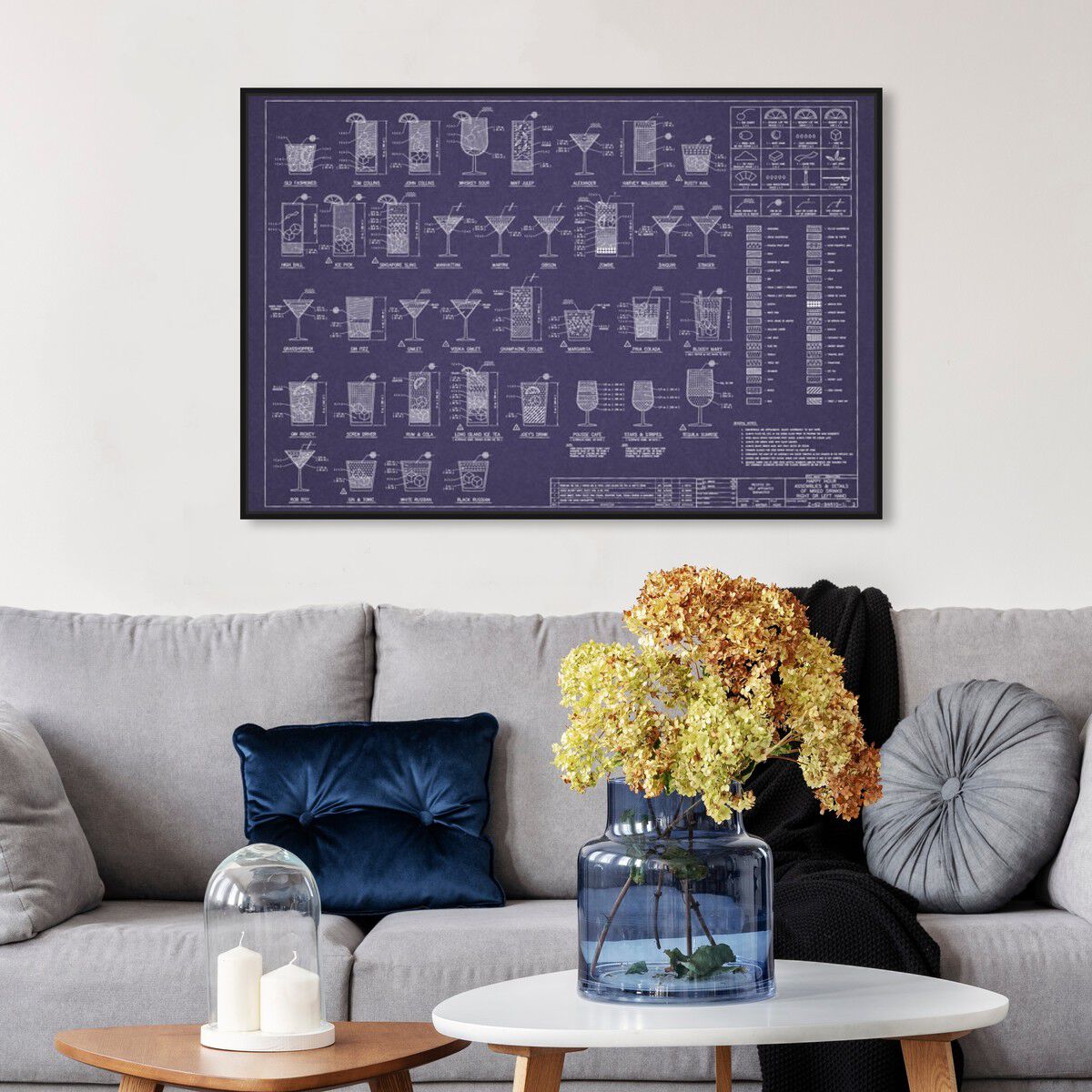 54x36/Framed Canvas/BFL