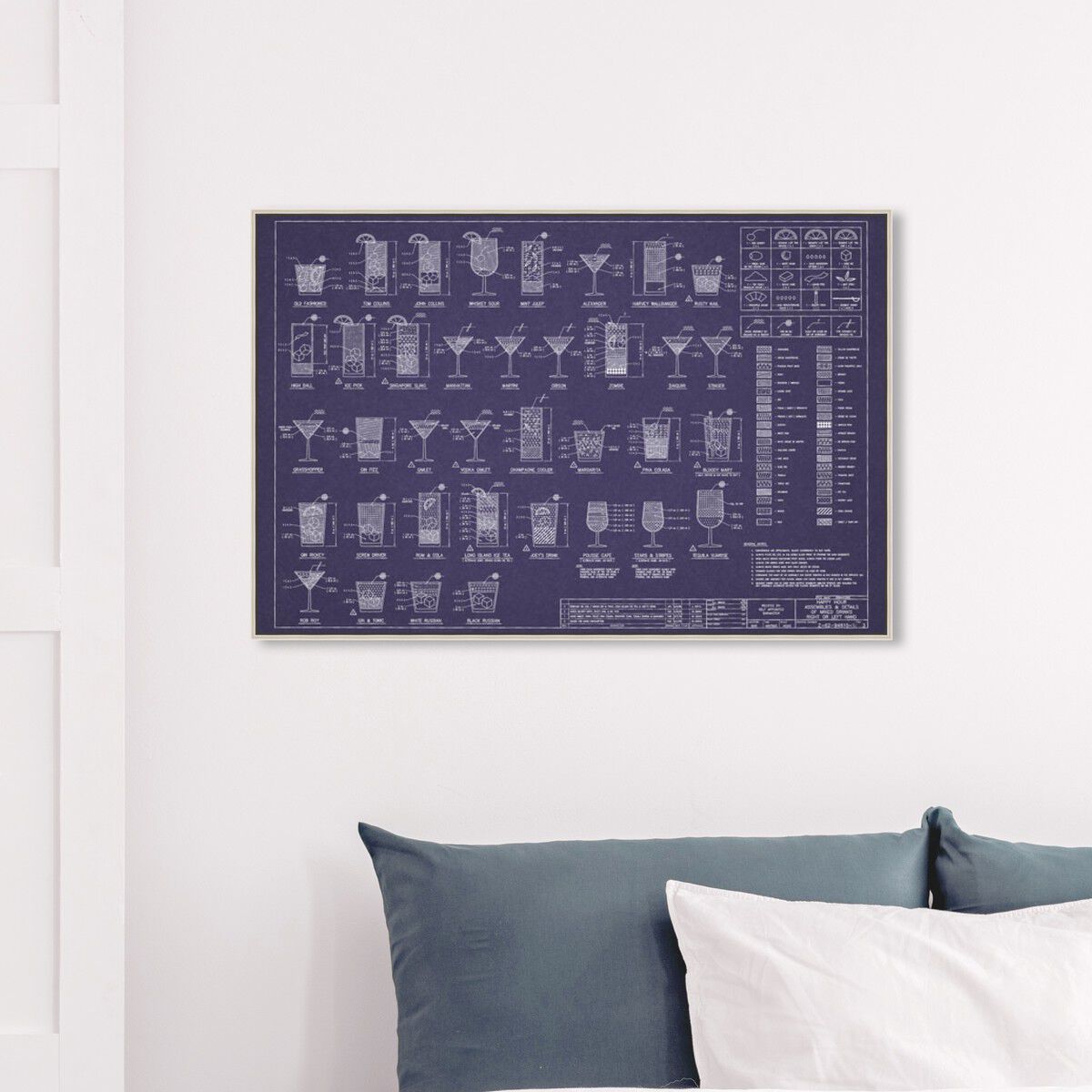 54x36/Framed Canvas/CFL